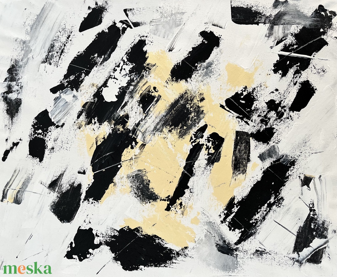 Zuhanás - művészet - festmény - akril - Meska.hu