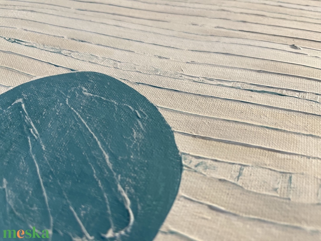 Hold - művészet - festmény - akril - Meska.hu