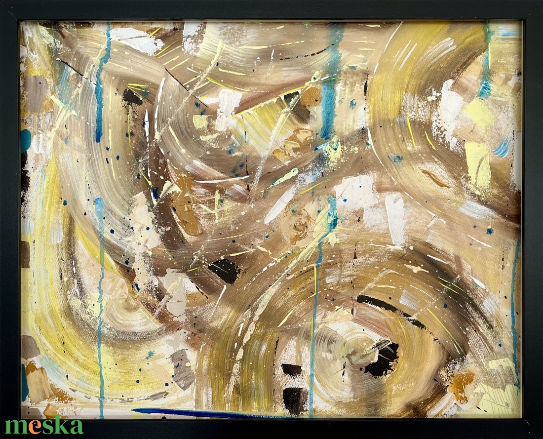 Vortex - művészet - festmény - akril - Meska.hu