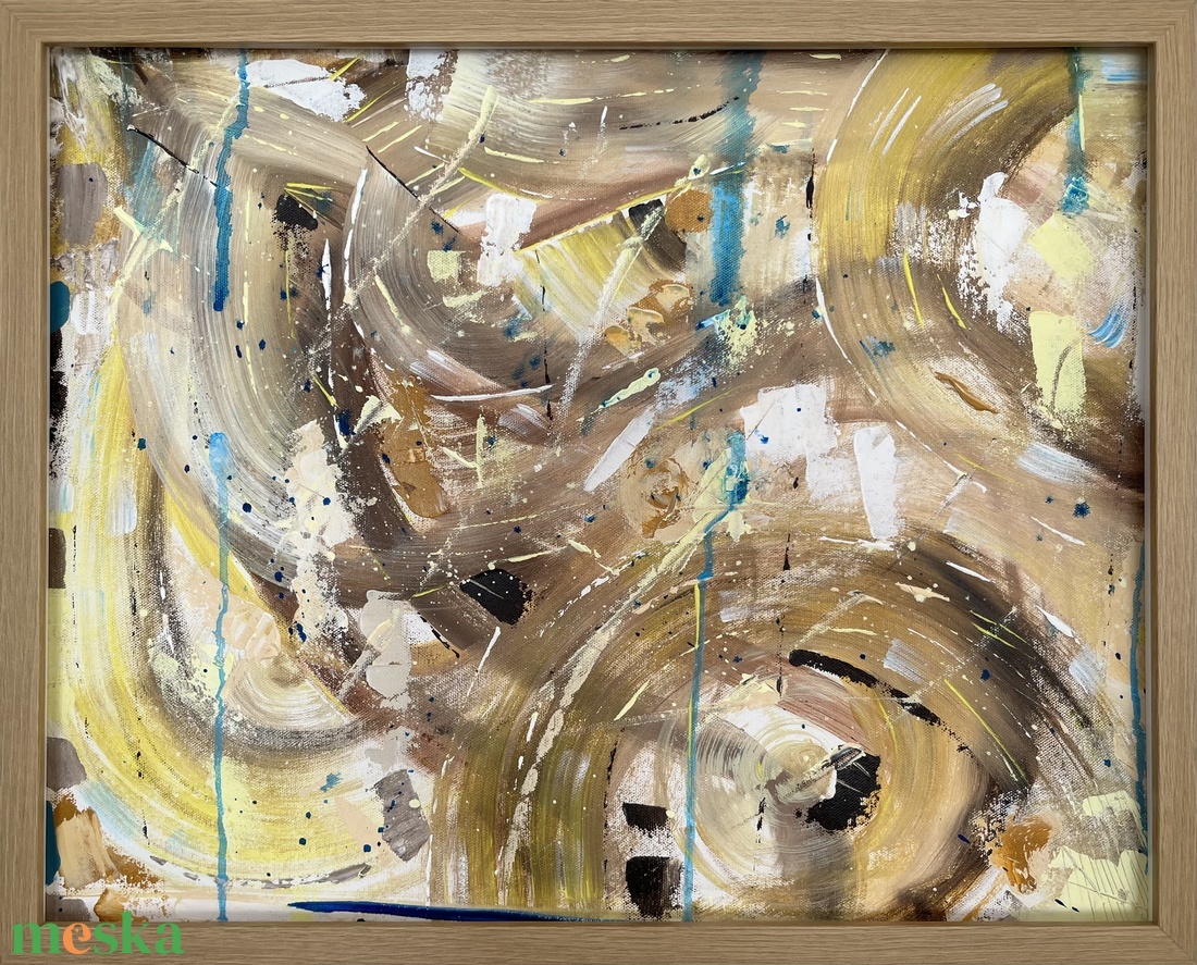 Vortex - művészet - festmény - akril - Meska.hu