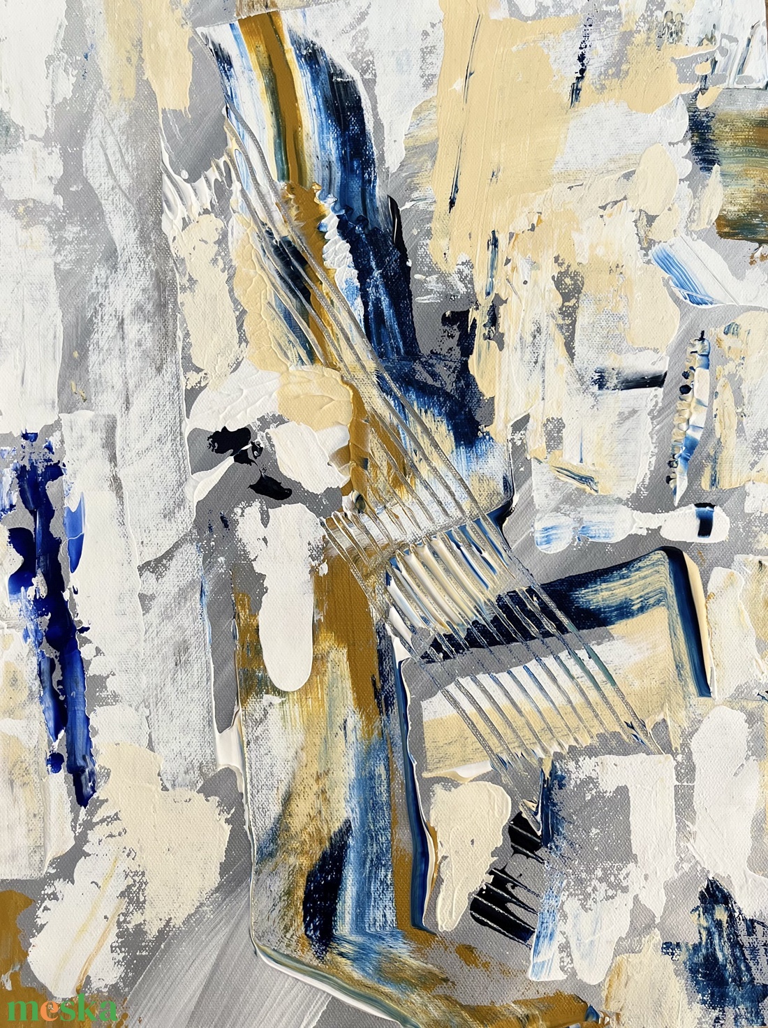 Törlés - művészet - festmény - akril - Meska.hu