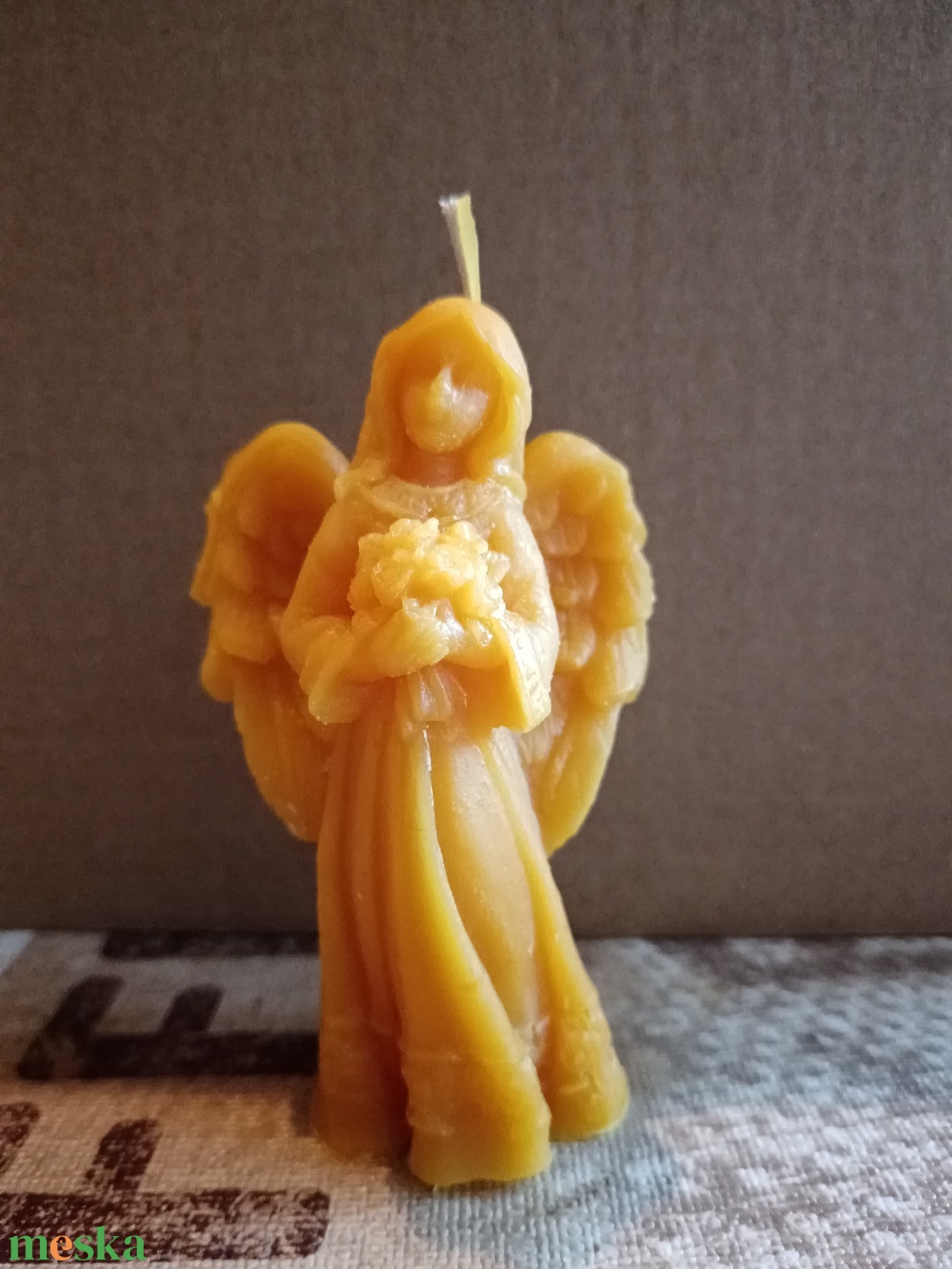 5 db Méhviasz angyal gyertya 10 cm - karácsony - adventi díszek - adventi gyertyadíszek és koszorúdíszek - Meska.hu 5 db Méhviasz angyal gyertya 10 cm - karácsony - adventi díszek - adventi gyertyadíszek és koszorúdíszek - Meska.hu