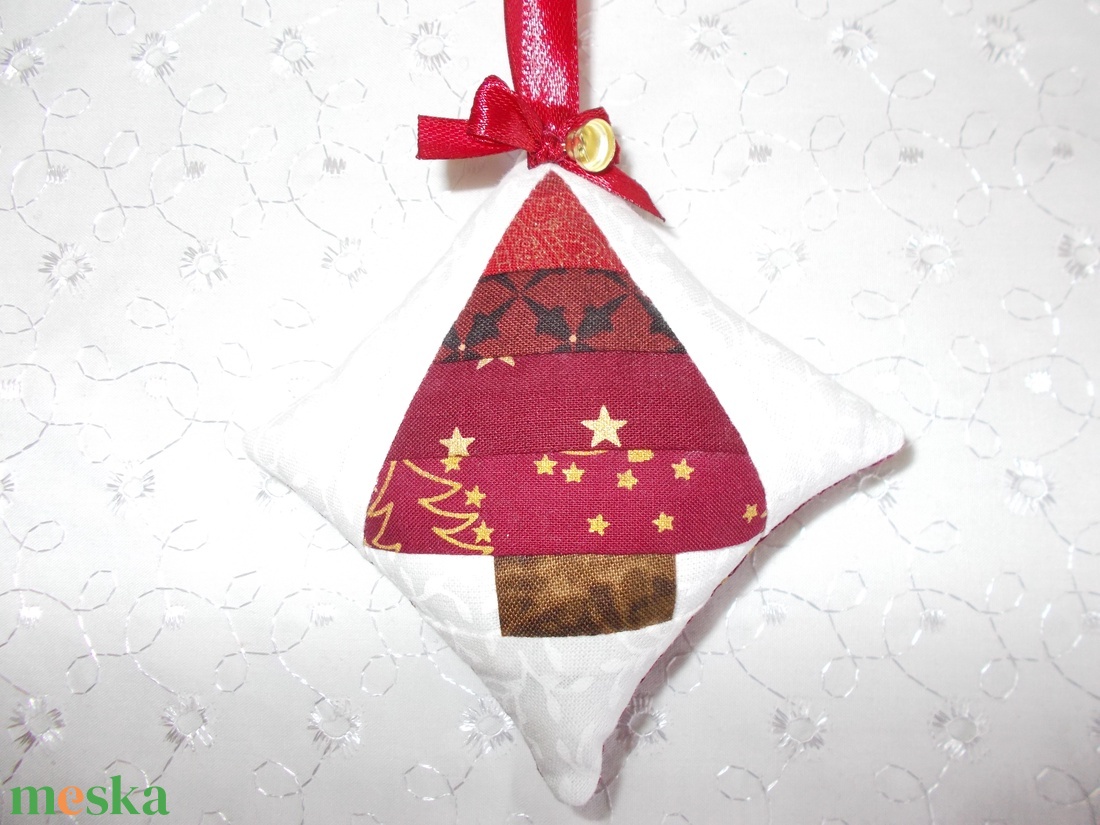 Karácsonyi dísz - karácsony - karácsonyi ajándékozás - karácsonyi képeslap, üdvözlőlap, ajándékkísérő - Meska.hu