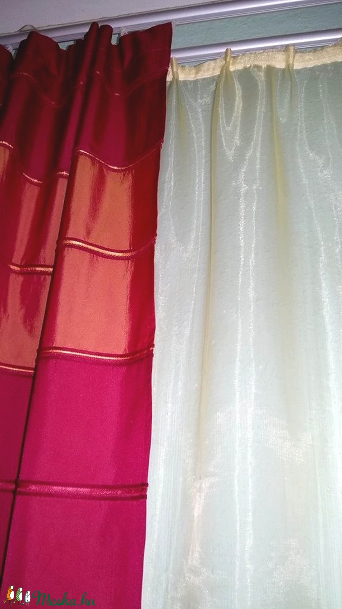 Készre varrt függöny garn. Elegáns  -  - Meska.hu