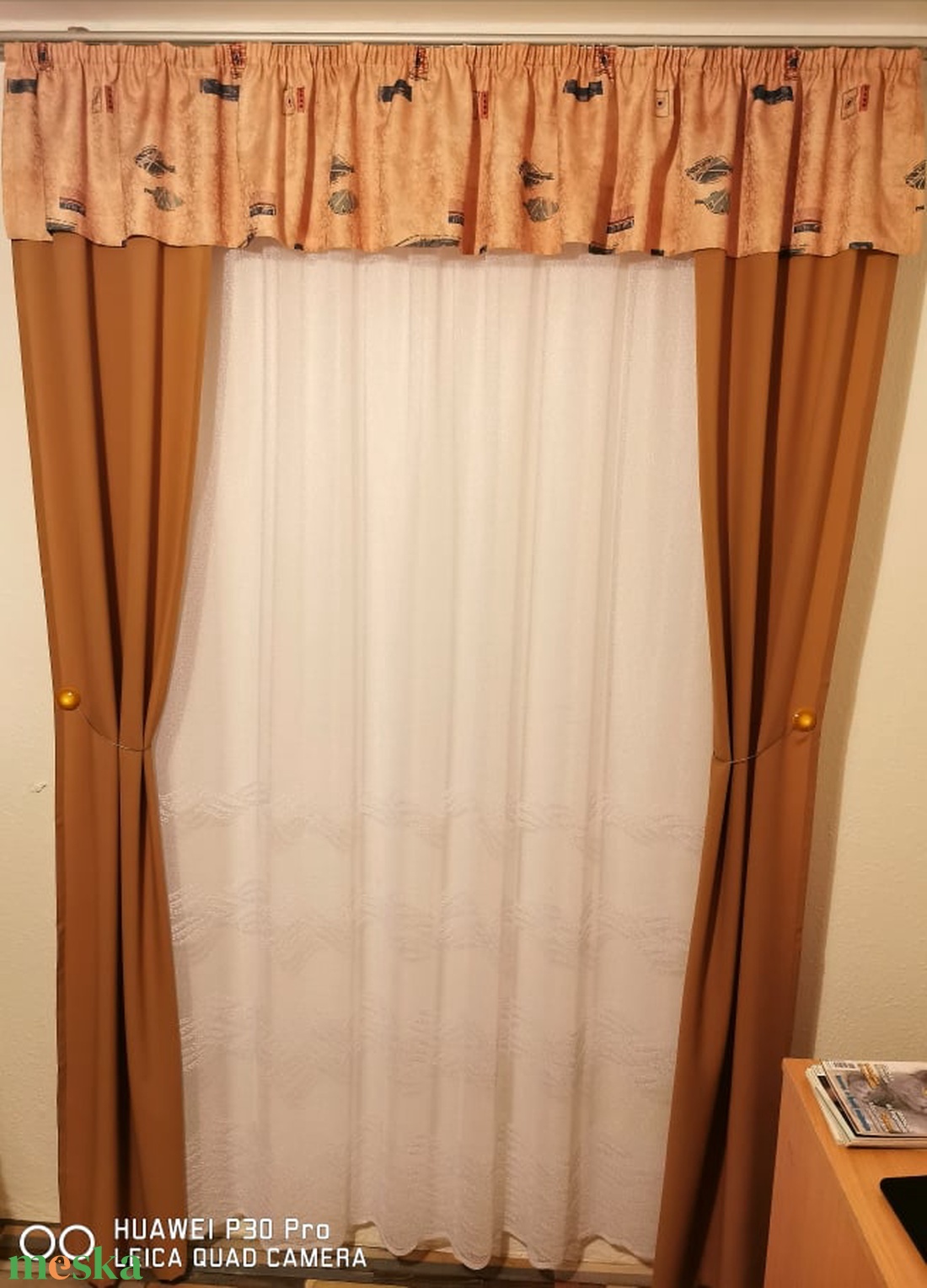 Vasalást nem igénylő függöny szett-ÚJ-készre varrva - otthon & életmód - lakástextil - függöny és kiegészítő - függöny - Meska.hu