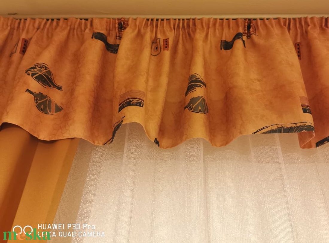 Vasalást nem igénylő függöny szett-ÚJ-készre varrva - otthon & életmód - lakástextil - függöny és kiegészítő - függöny - Meska.hu