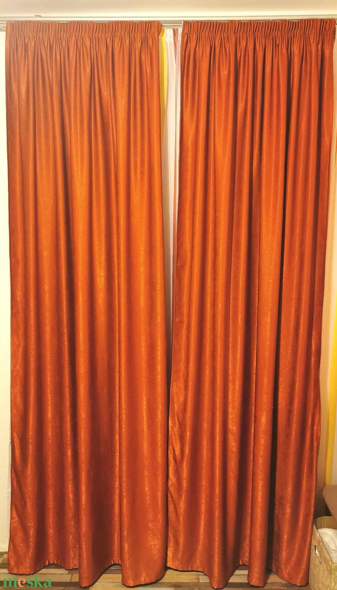 Csíkos vidám függöny, -NAGY MÉRET- vastag sötétítővel egyben ÚJ - otthon & életmód - lakástextil - függöny és kiegészítő - függöny - Meska.hu