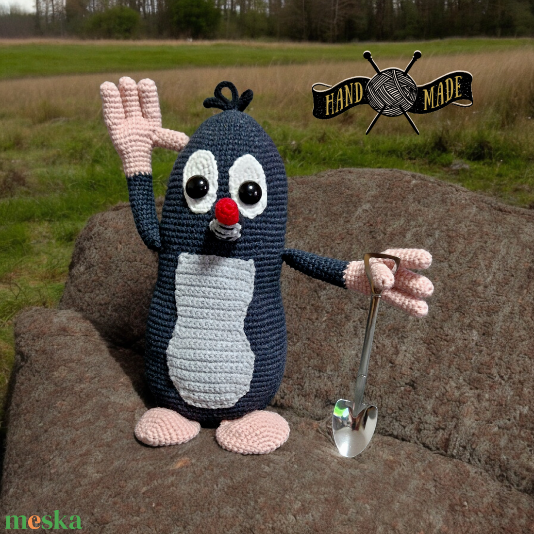 A kisvakond amigurumi horgolt - játék & sport - plüssállat & játékfigura - más figura - Meska.hu A kisvakond amigurumi horgolt - játék & sport - plüssállat & játékfigura - más figura - Meska.hu