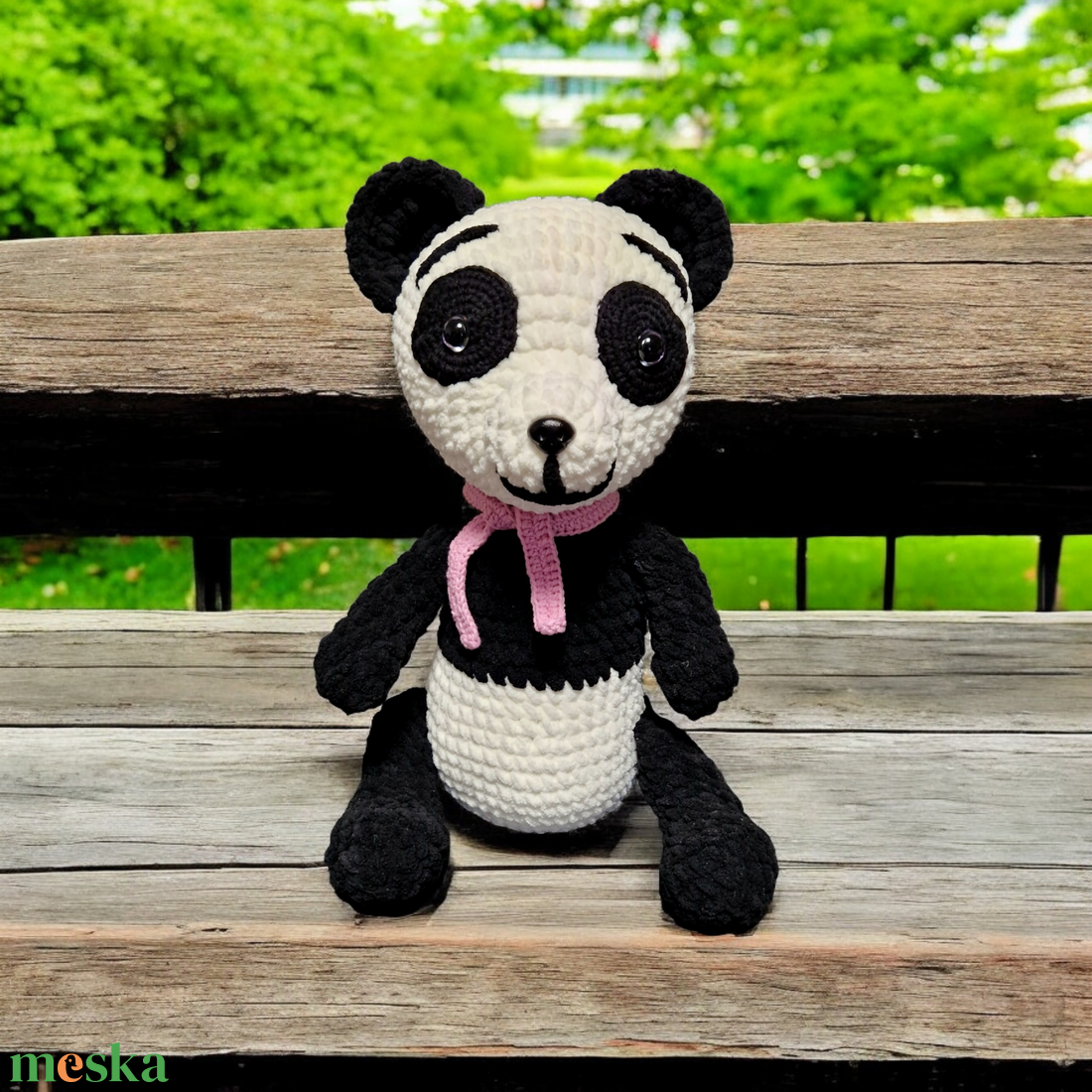 Amigurumi technikával kézzel horgolt Panda Maci - játék & sport - plüssállat & játékfigura - maci - Meska.hu Amigurumi technikával kézzel horgolt Panda Maci - játék & sport - plüssállat & játékfigura - maci - Meska.hu