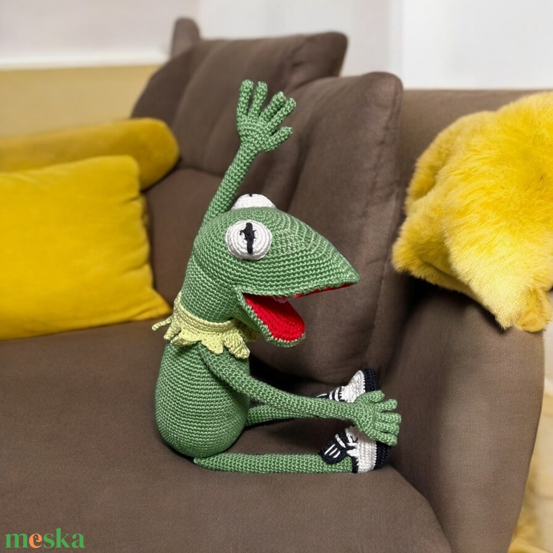 Muppet show Breki a béka Kermit - játék & sport - plüssállat & játékfigura - béka - Meska.hu Muppet show Breki a béka Kermit - játék & sport - plüssállat & játékfigura - béka - Meska.hu