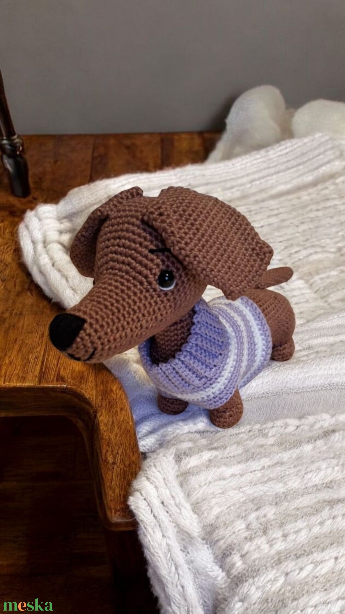 Amigurumi horgolt Tacskó - játék & sport - plüssállat & játékfigura - kutya - Meska.hu Amigurumi horgolt Tacskó - játék & sport - plüssállat & játékfigura - kutya - Meska.hu