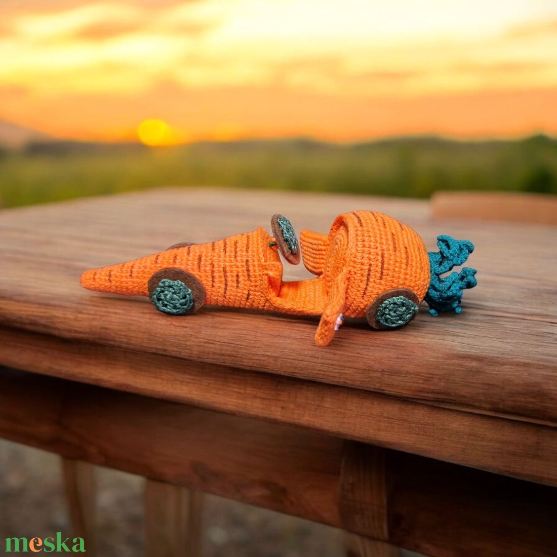 Amigurumi horgolt Répaautó Nyuszival - játék & sport - plüssállat & játékfigura - más figura - Meska.hu Amigurumi horgolt Répaautó Nyuszival - játék & sport - plüssállat & játékfigura - más figura - Meska.hu