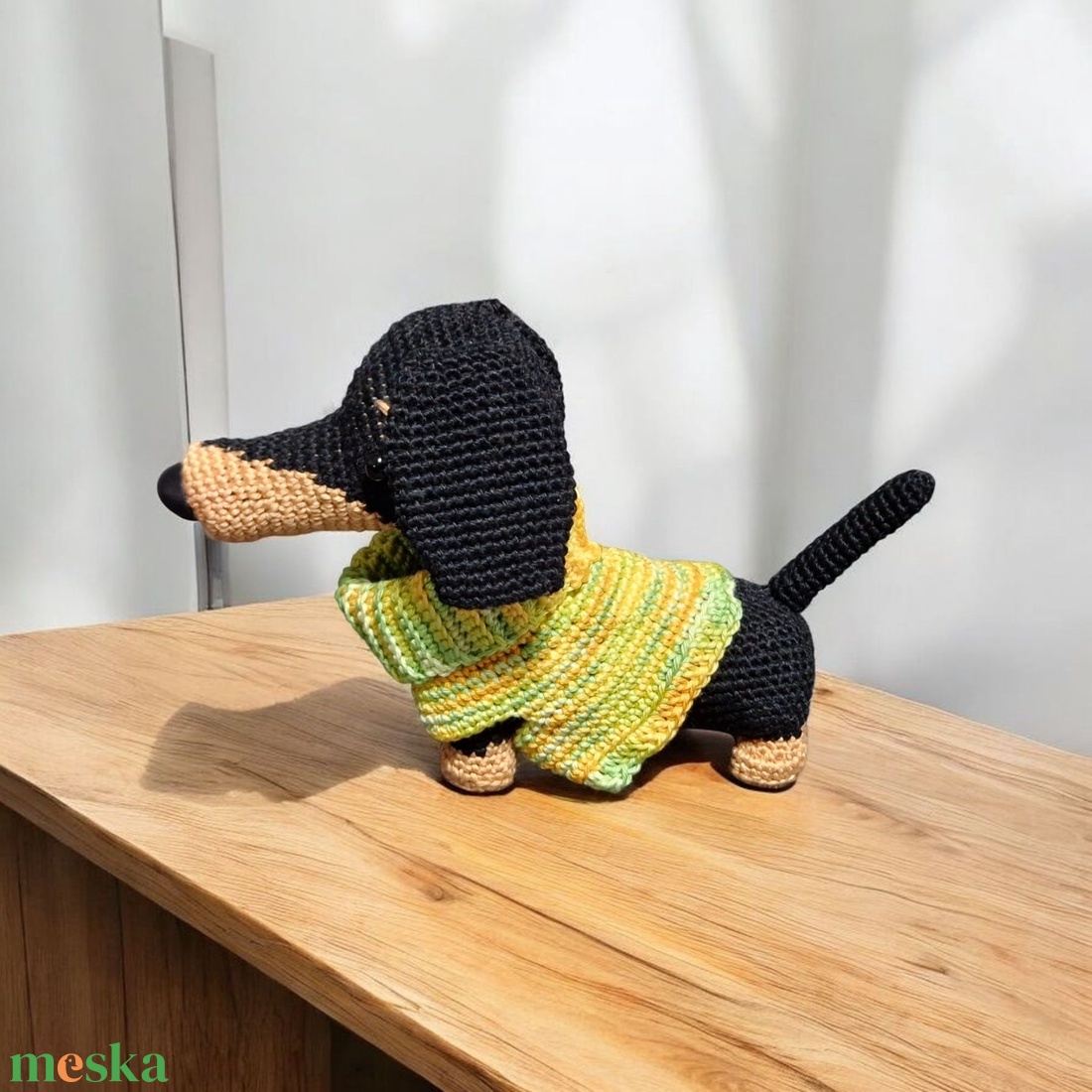Amigurumi horgolt Tacskó - játék & sport - plüssállat & játékfigura - kutya - Meska.hu Amigurumi horgolt Tacskó - játék & sport - plüssállat & játékfigura - kutya - Meska.hu