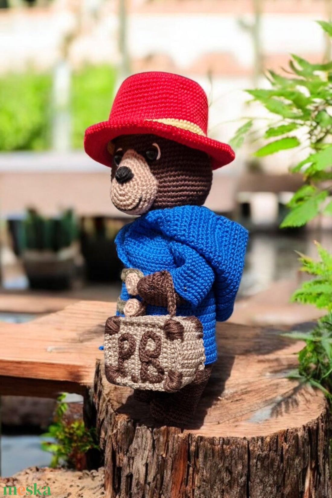 Peddington maci Amigurumi technikával horgolt  - játék & sport - plüssállat & játékfigura - maci - Meska.hu