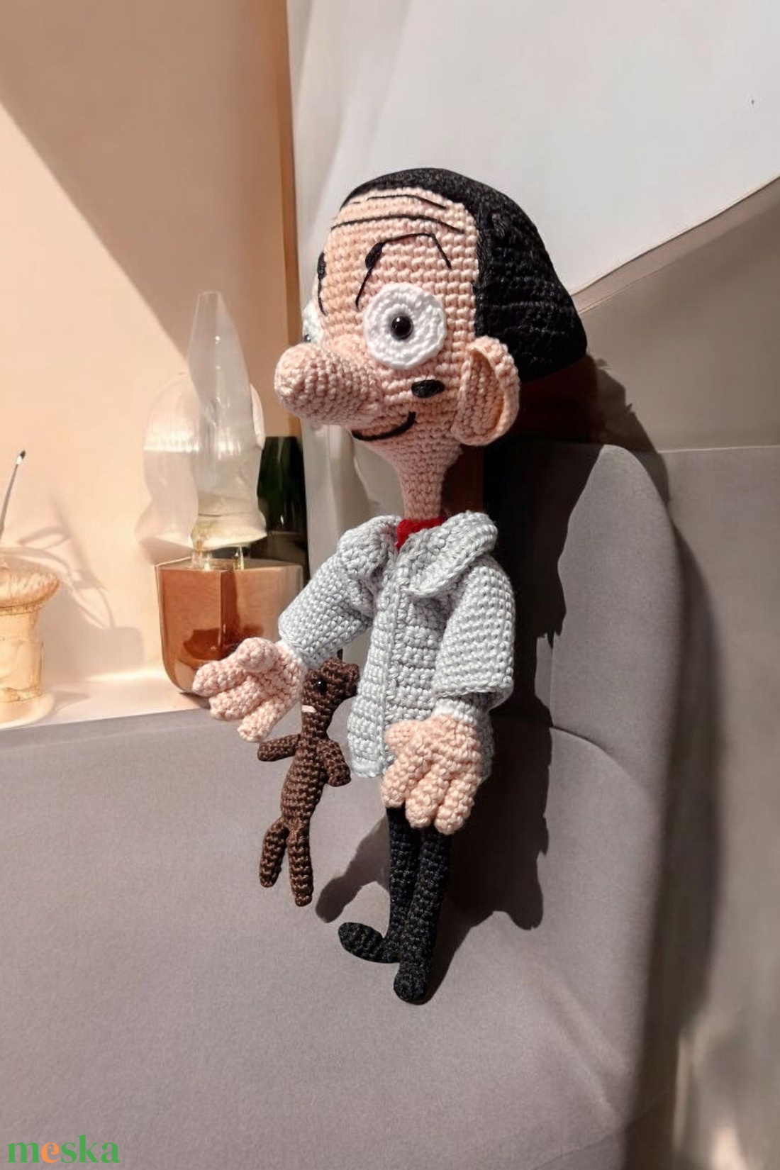 Mr.Bean mese és Teddy macija figura  - játék & sport - plüssállat & játékfigura - ember - Meska.hu