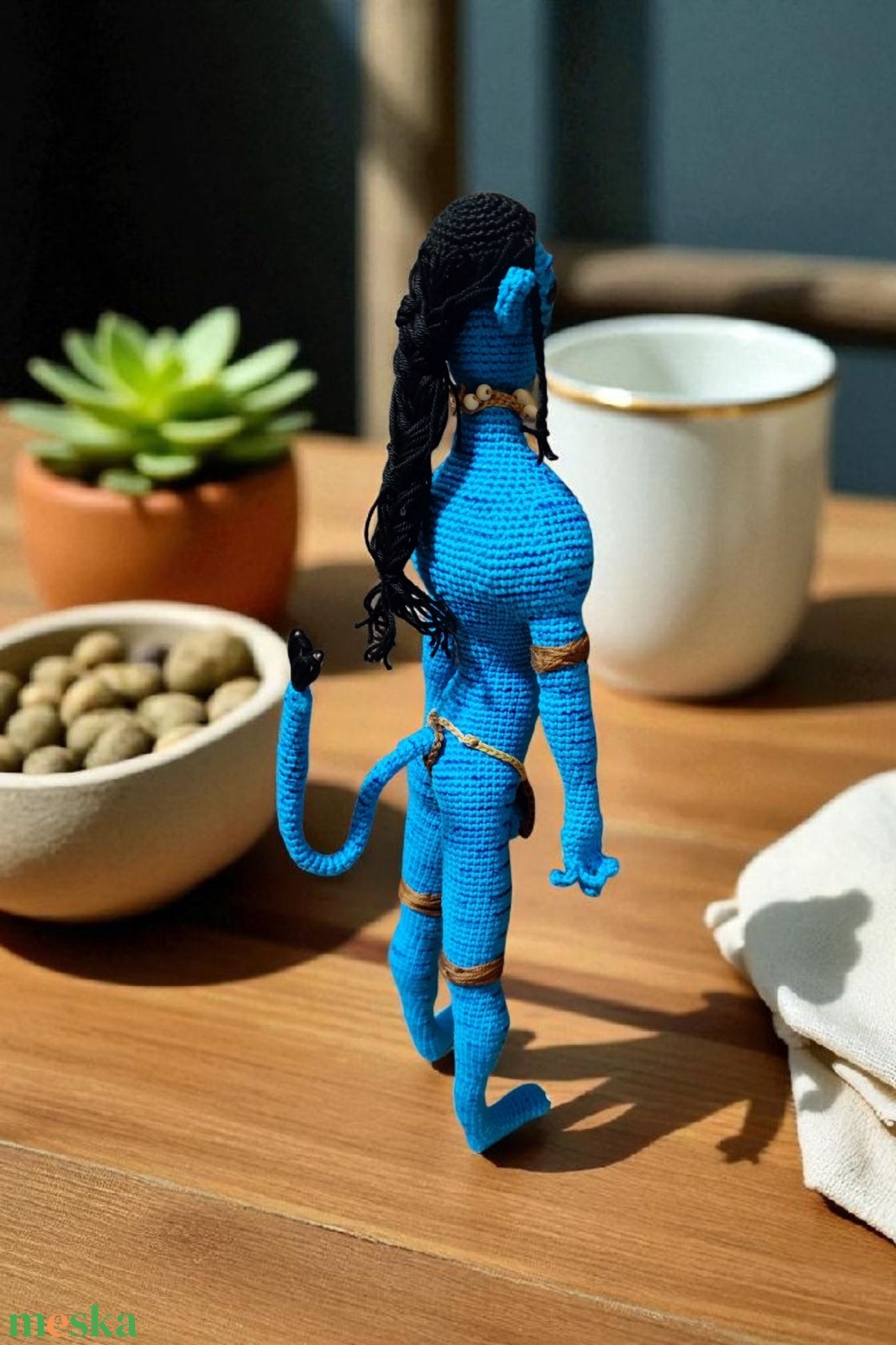 Avatar film szereplő horgolva  - játék & sport - plüssállat & játékfigura - ember - Meska.hu