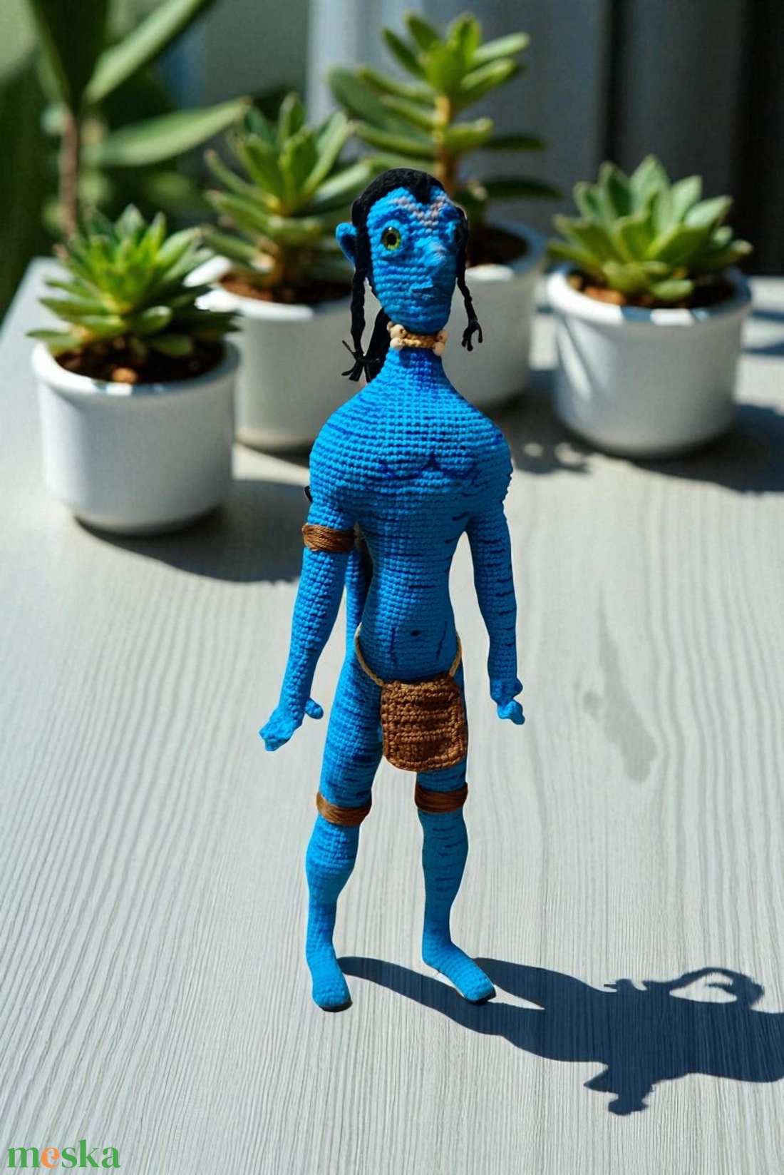 Avatar film szereplő horgolva  - játék & sport - plüssállat & játékfigura - ember - Meska.hu