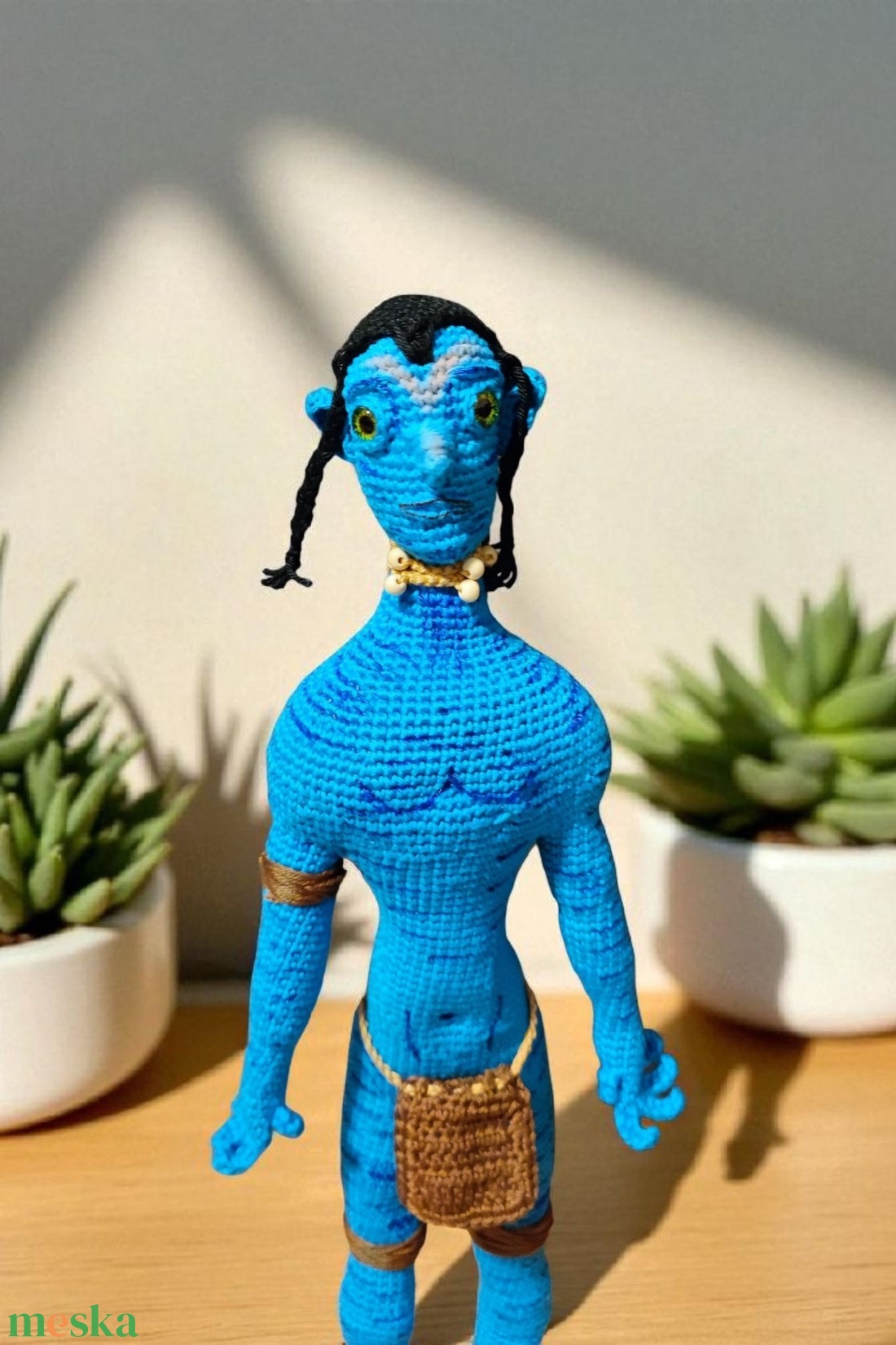 Avatar film szereplő horgolva  - játék & sport - plüssállat & játékfigura - ember - Meska.hu