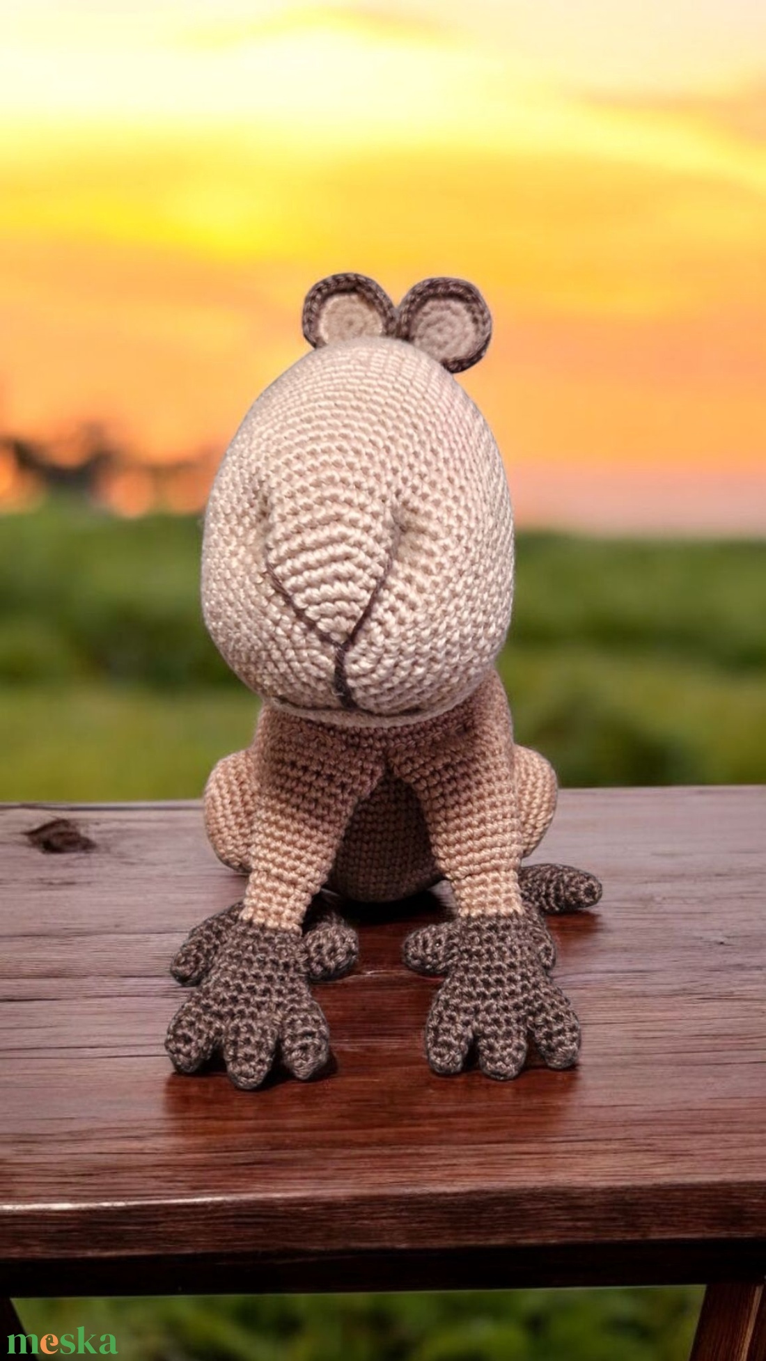 Amigurumi horgolt kapibara/vizidisznó/ - játék & sport - plüssállat & játékfigura - más figura - Meska.hu
