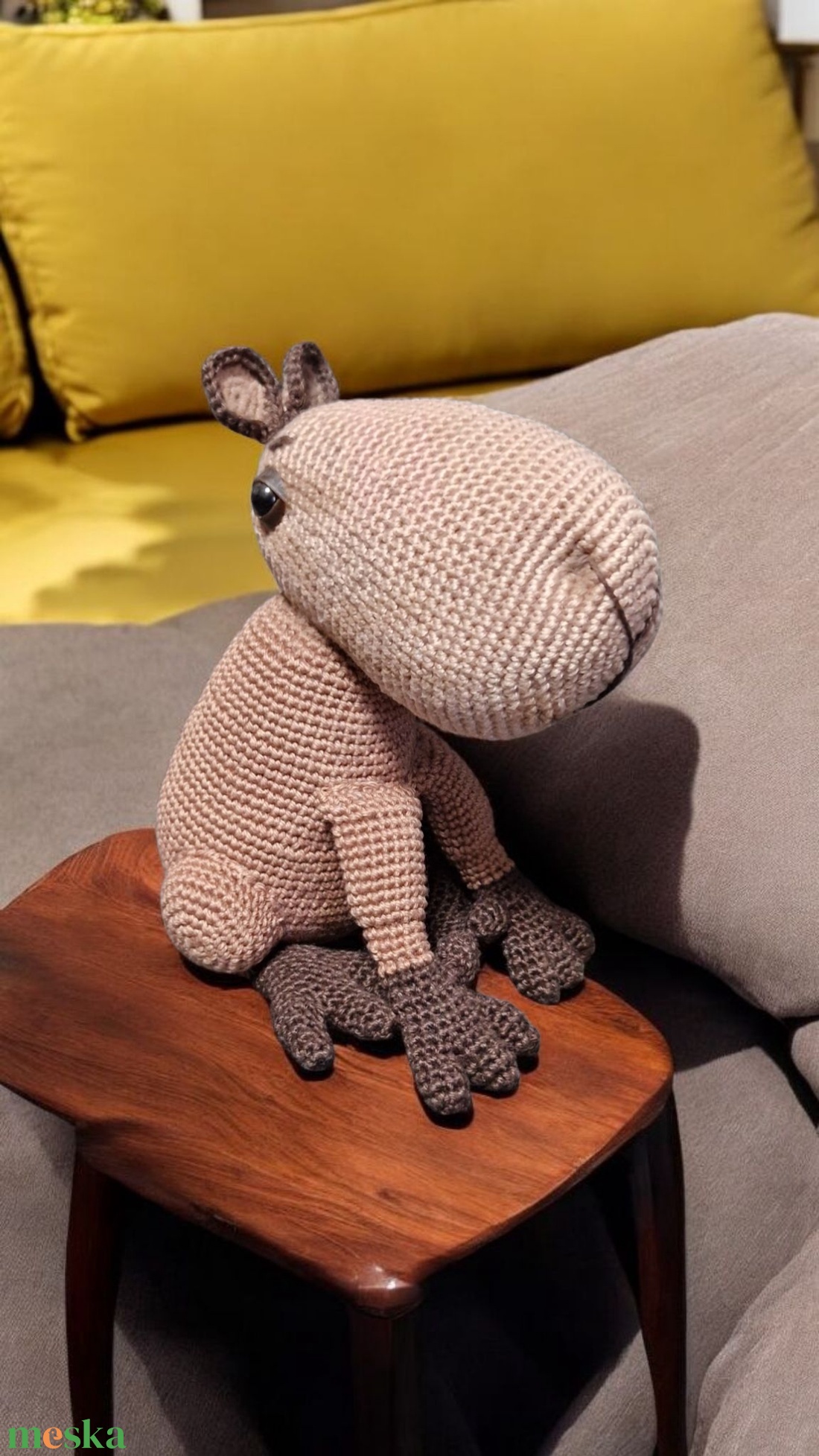 Amigurumi horgolt kapibara/vizidisznó/ - játék & sport - plüssállat & játékfigura - más figura - Meska.hu