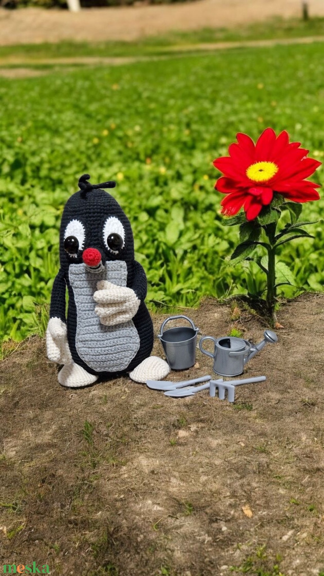 A kisvakond amigurumi horgolt  - játék & sport - plüssállat & játékfigura - más figura - Meska.hu