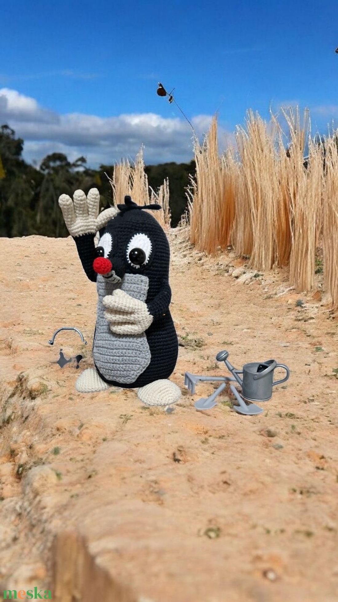 A kisvakond amigurumi horgolt  - játék & sport - plüssállat & játékfigura - más figura - Meska.hu