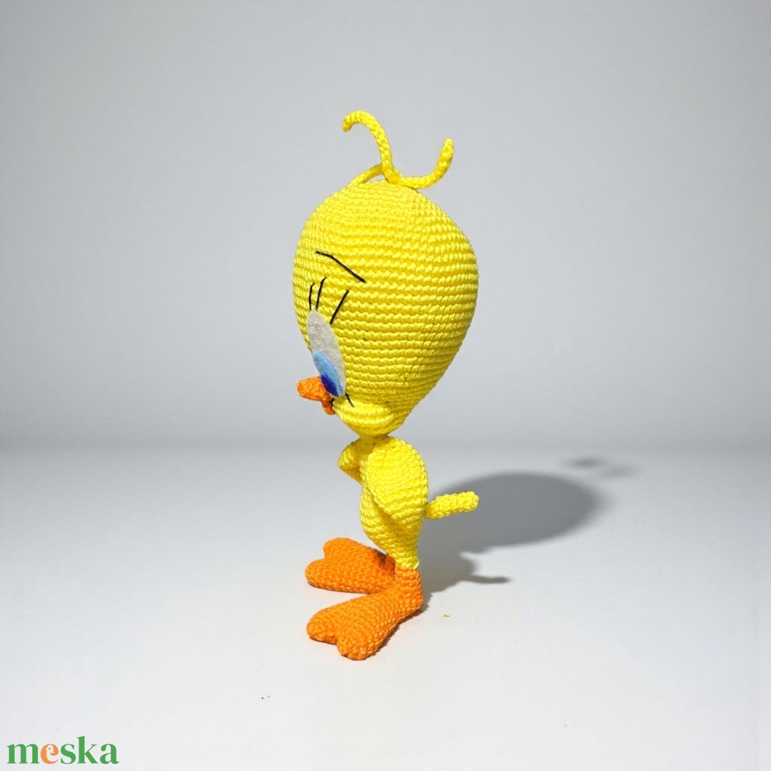 Csőrike Amigurumi technikával horgolt  - játék & sport - plüssállat & játékfigura - plüss mesefigurák - Meska.hu