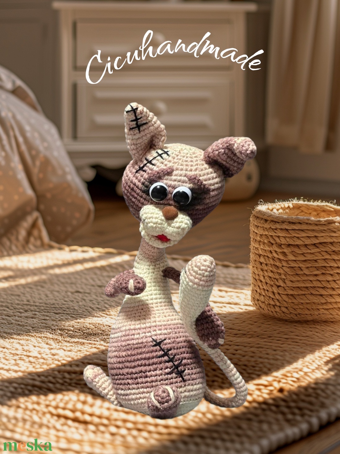 Horgolt kóbor kandúr keresi új otthonát - játék & sport - plüssállat & játékfigura - cica - Meska.hu Horgolt kóbor kandúr keresi új otthonát - játék & sport - plüssállat & játékfigura - cica - Meska.hu