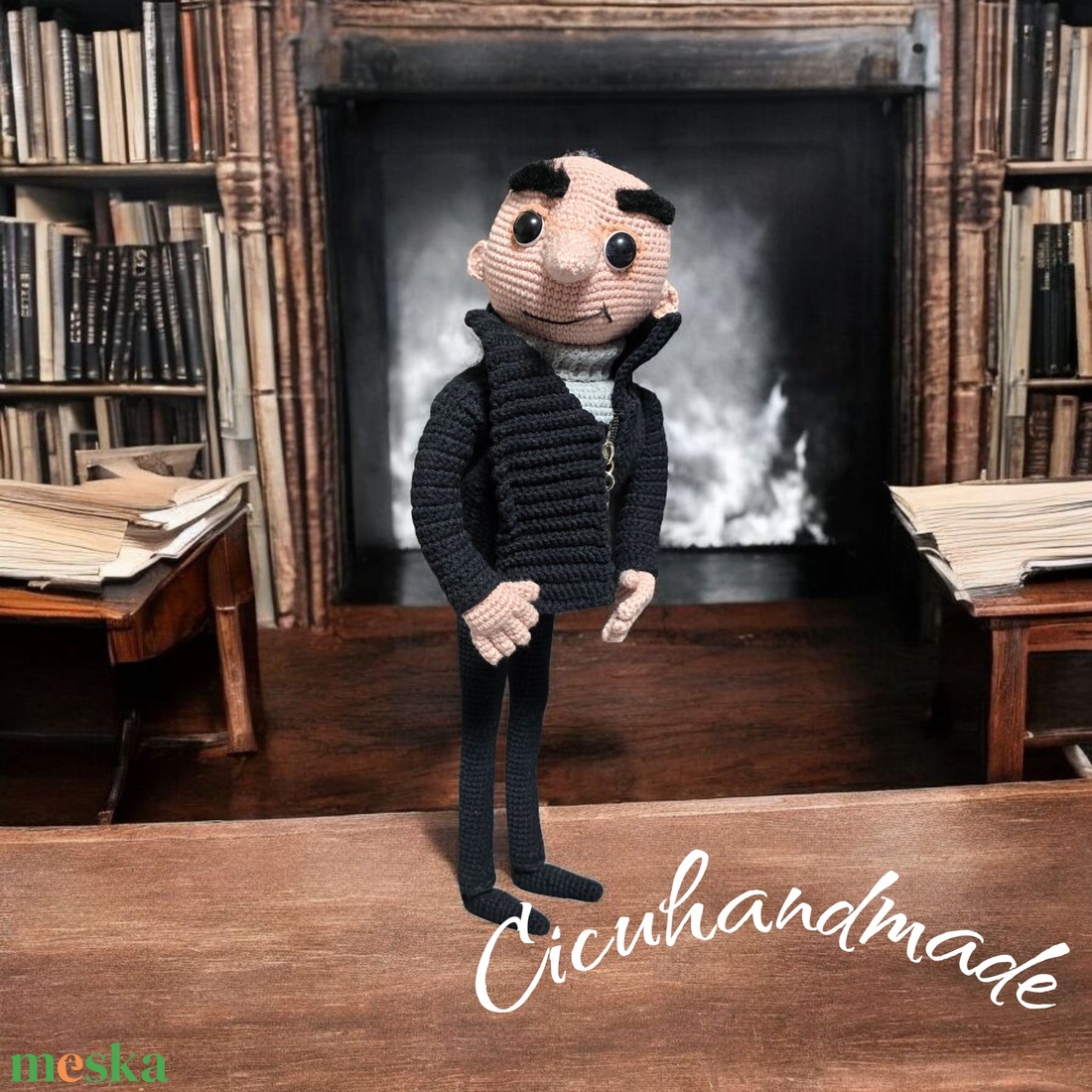 Mister Gru Horgolt mesehős  - játék & sport - plüssállat & játékfigura - más figura - Meska.hu