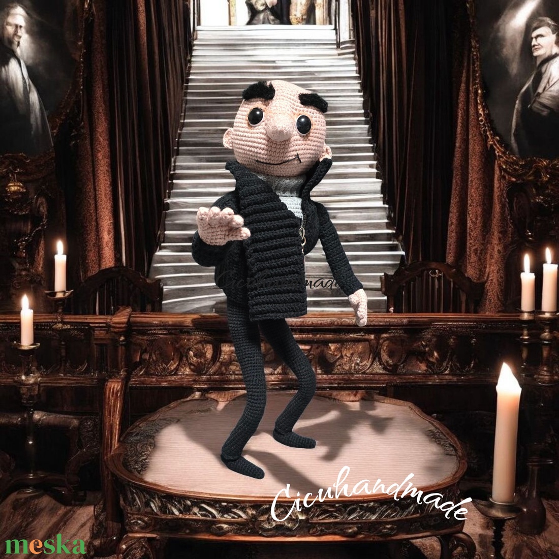 Mister Gru Horgolt mesehős  - játék & sport - plüssállat & játékfigura - más figura - Meska.hu