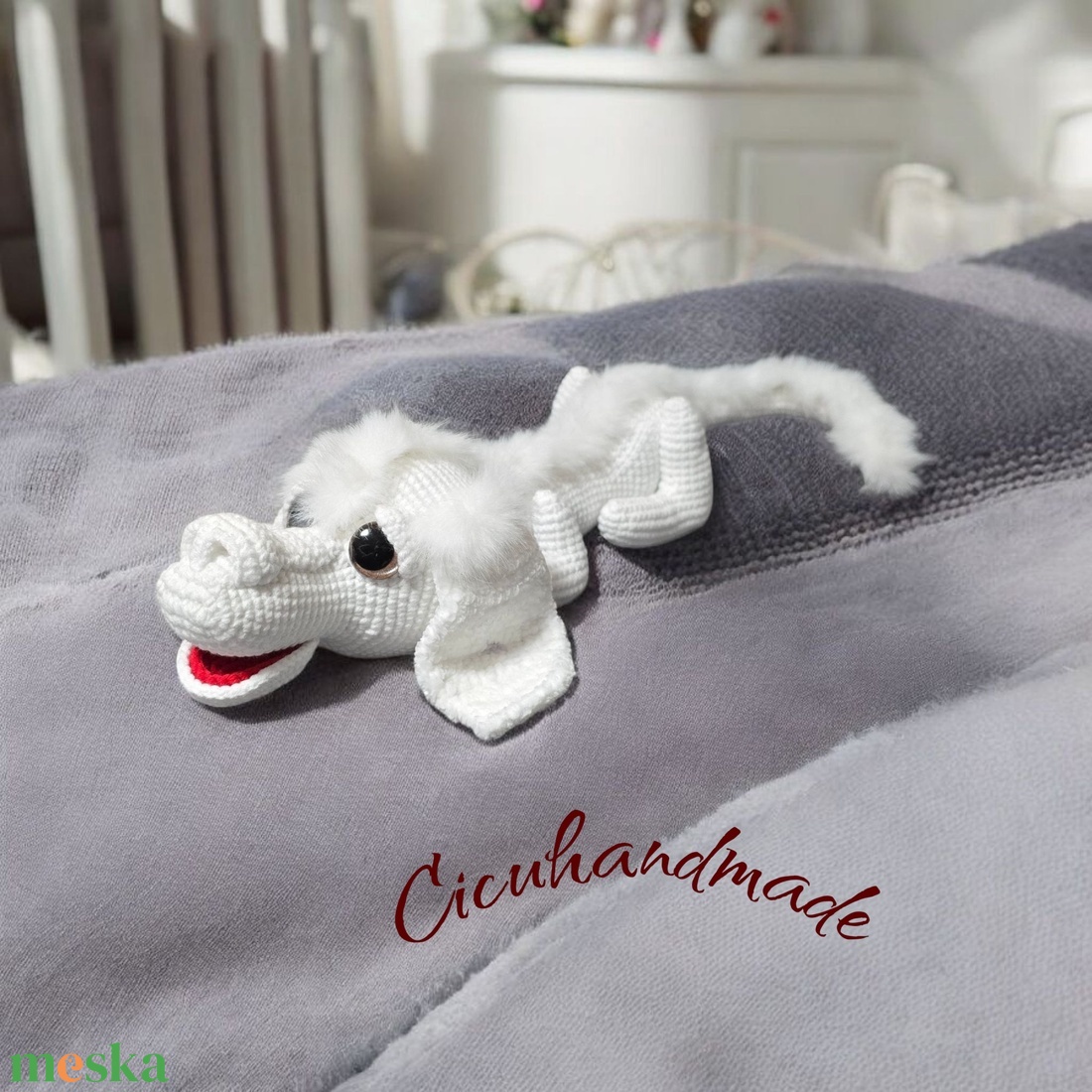 Amigurumi horgolt Falkor a szerencsehozó sárkány - játék & sport - plüssállat & játékfigura - plüss sárkány - Meska.hu Amigurumi horgolt Falkor a szerencsehozó sárkány - játék & sport - plüssállat & játékfigura - plüss sárkány - Meska.hu