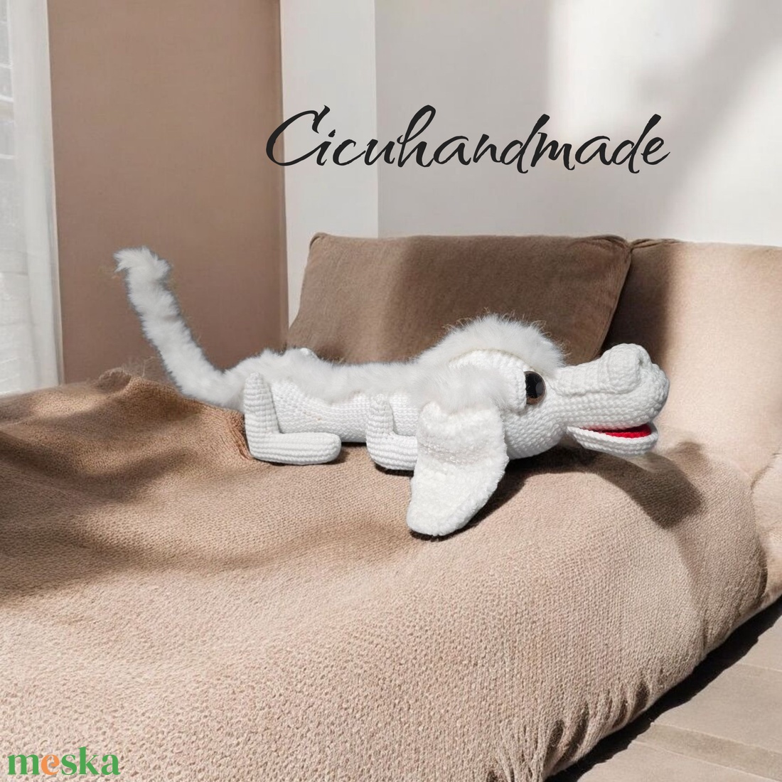 Amigurumi horgolt Falkor a szerencsehozó sárkány - játék & sport - plüssállat & játékfigura - plüss sárkány - Meska.hu Amigurumi horgolt Falkor a szerencsehozó sárkány - játék & sport - plüssállat & játékfigura - plüss sárkány - Meska.hu