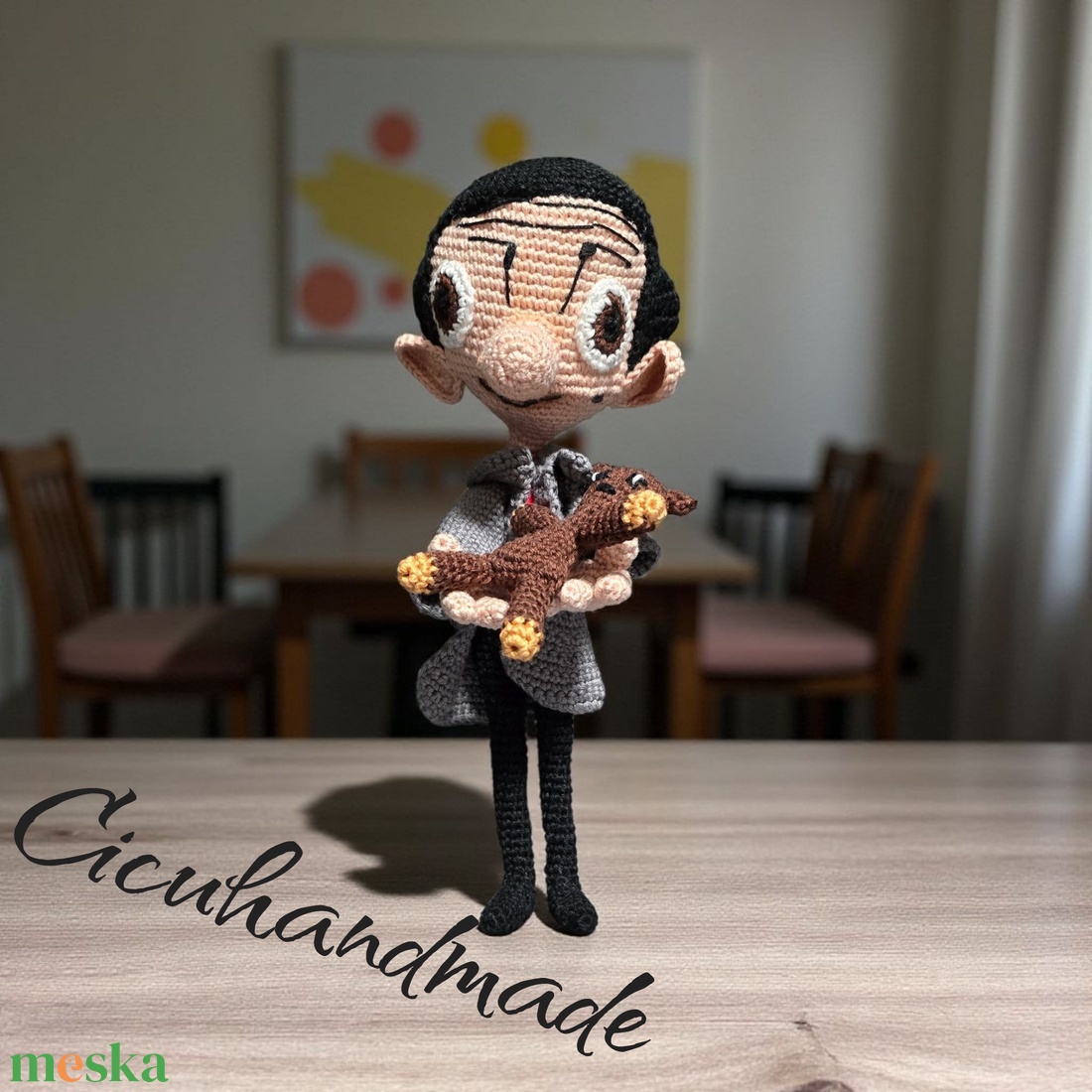 Mr.Bean mese és Teddy macija figura  - játék & sport - plüssállat & játékfigura - ember - Meska.hu Mr.Bean mese és Teddy macija figura  - játék & sport - plüssállat & játékfigura - ember - Meska.hu