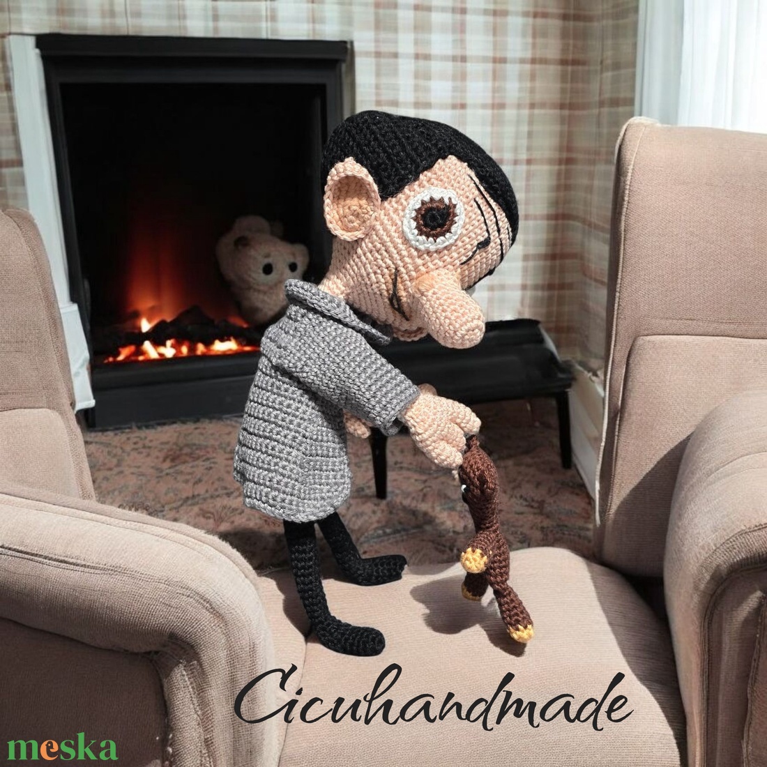 Mr.Bean mese és Teddy macija figura  - játék & sport - plüssállat & játékfigura - ember - Meska.hu Mr.Bean mese és Teddy macija figura  - játék & sport - plüssállat & játékfigura - ember - Meska.hu