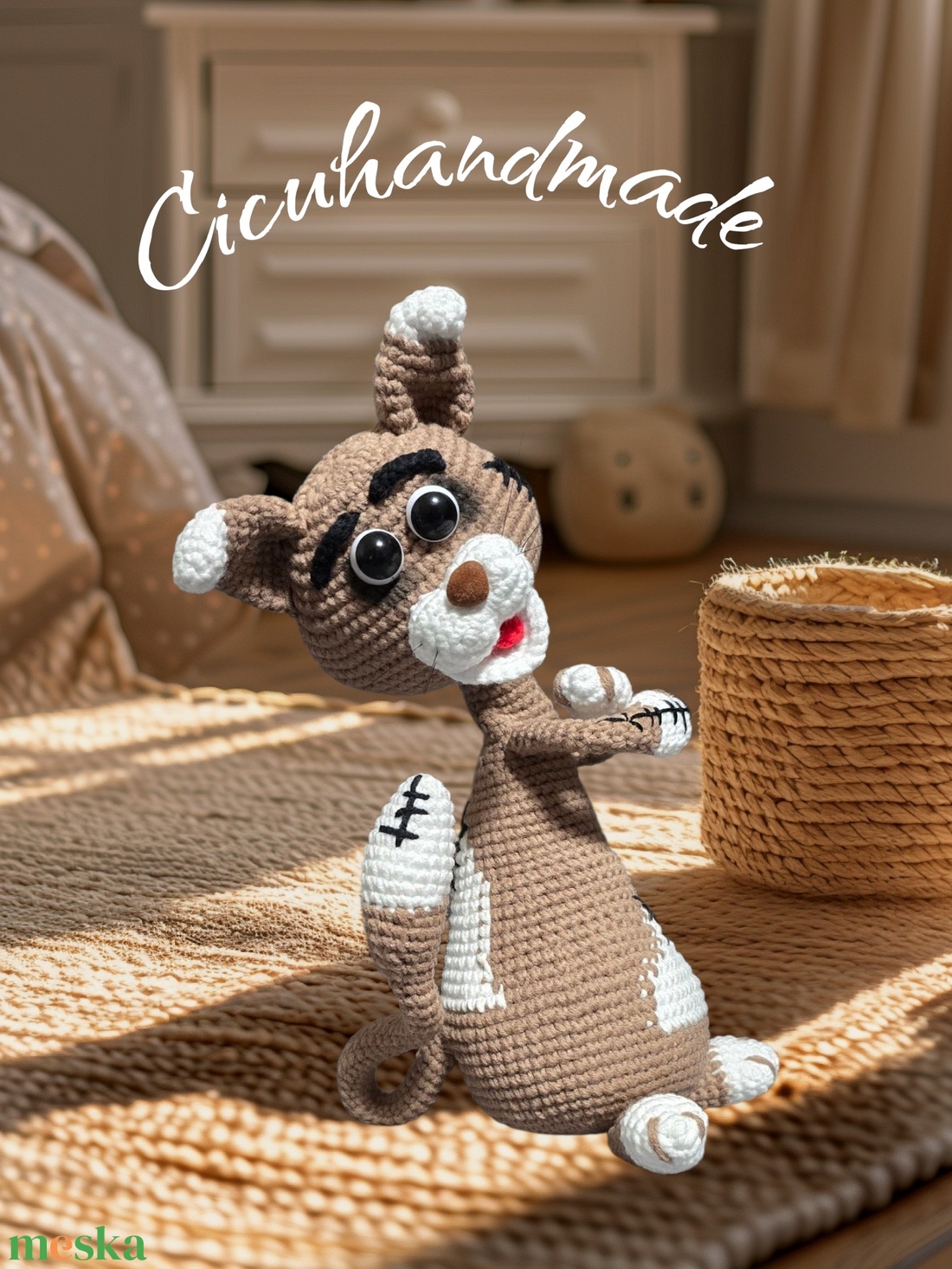 Horgolt kóbor kandúr keresi új otthonát - játék & sport - plüssállat & játékfigura - cica - Meska.hu Horgolt kóbor kandúr keresi új otthonát - játék & sport - plüssállat & játékfigura - cica - Meska.hu