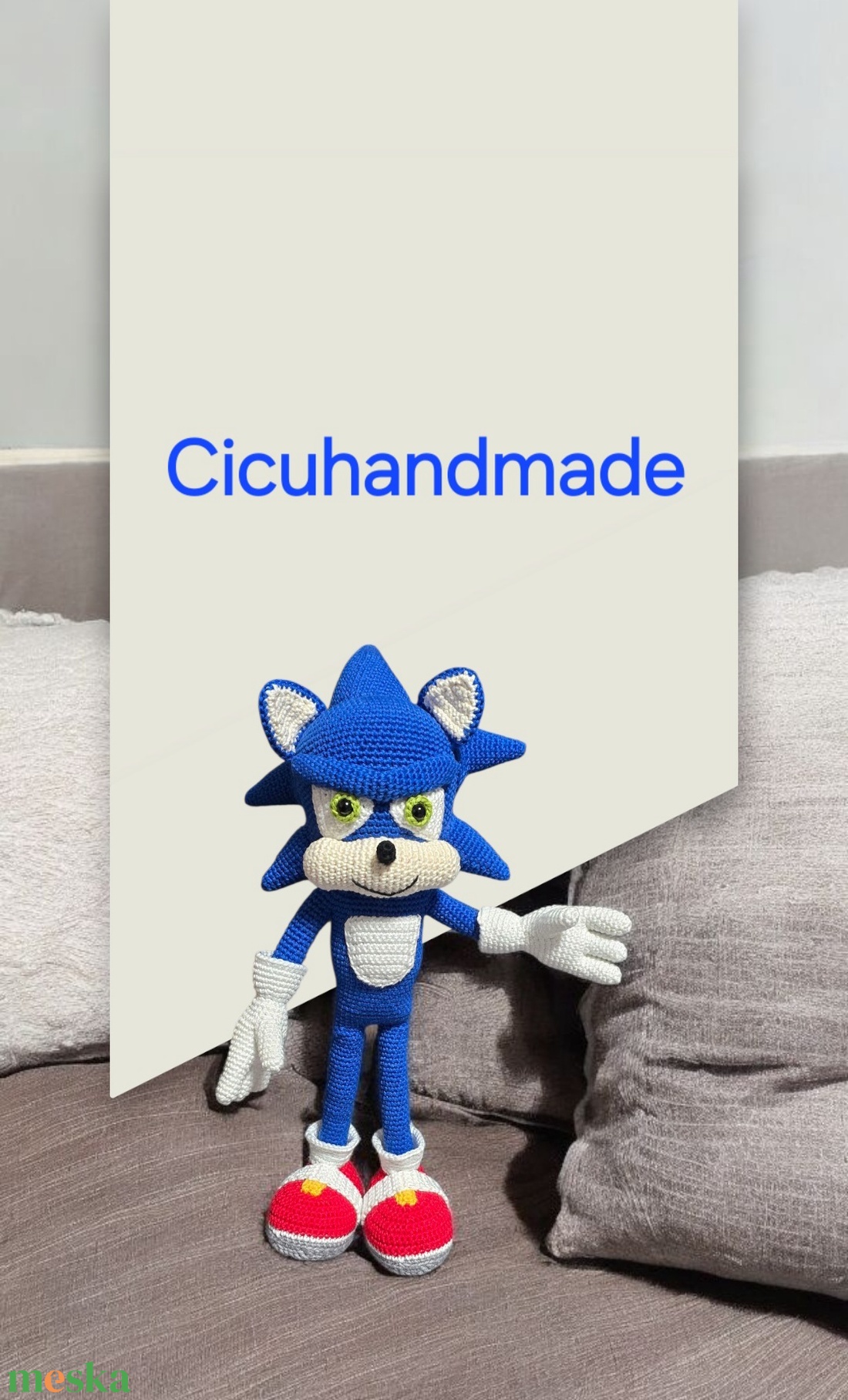 Sonic a villámgyors sündisznó  - játék & sport - plüssállat & játékfigura - plüss mesefigurák - Meska.hu Sonic a villámgyors sündisznó  - játék & sport - plüssállat & játékfigura - plüss mesefigurák - Meska.hu