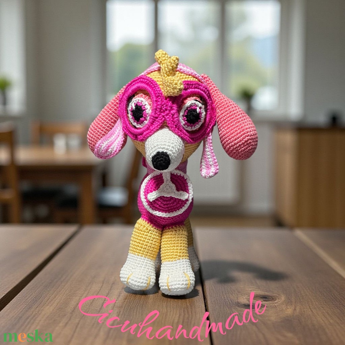 Mancs Őrjáratból Sky kutya Rendelésre  - játék & sport - plüssállat & játékfigura - kutya - Meska.hu