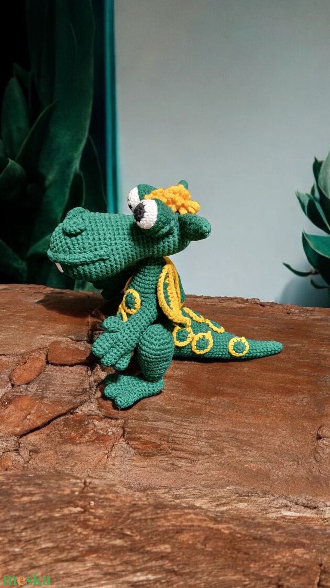 Amigurumi horgolt Dragon Sárkány  - játék & sport - plüssállat & játékfigura - plüss mesefigurák - Meska.hu