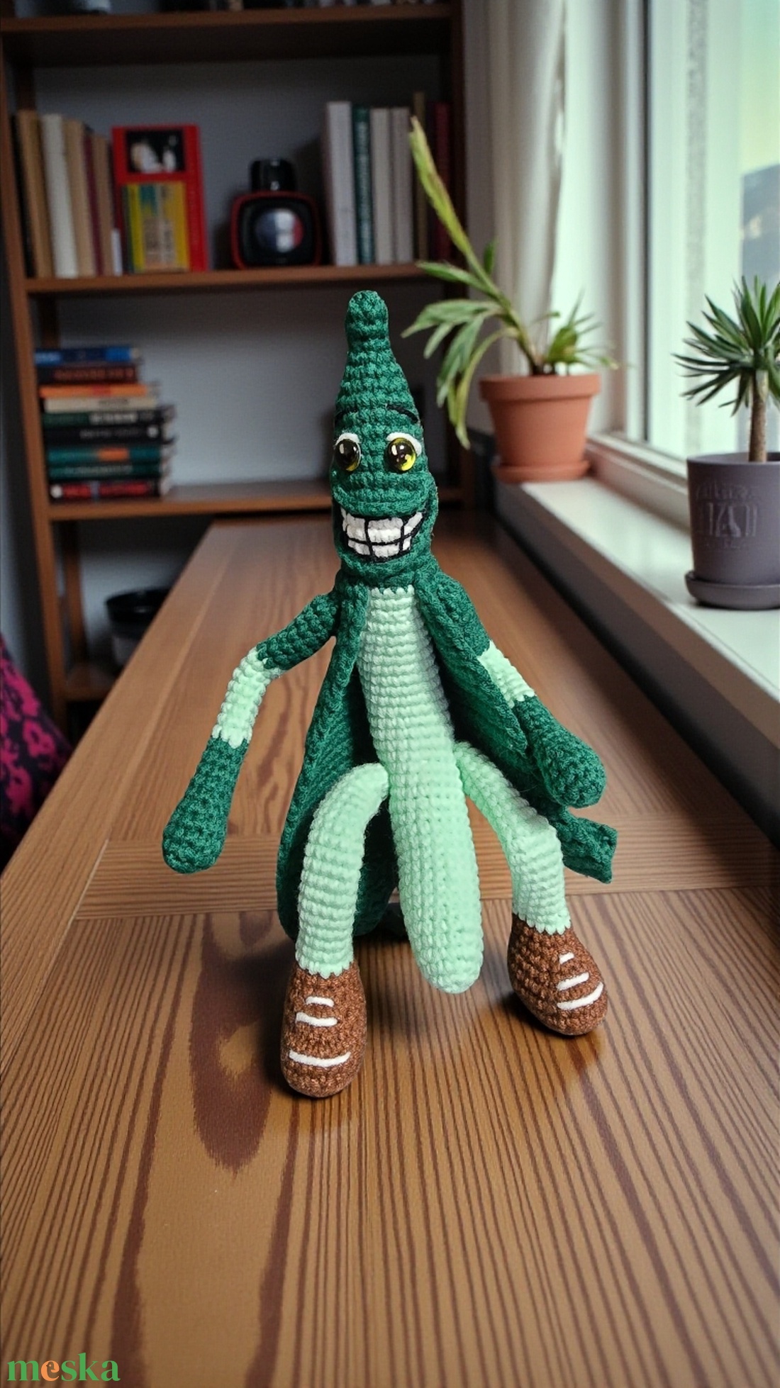 Amigurumi horgolt Uborka  - játék & sport - gyerekkonyha - játék gyümölcsök és zöldségek - Meska.hu