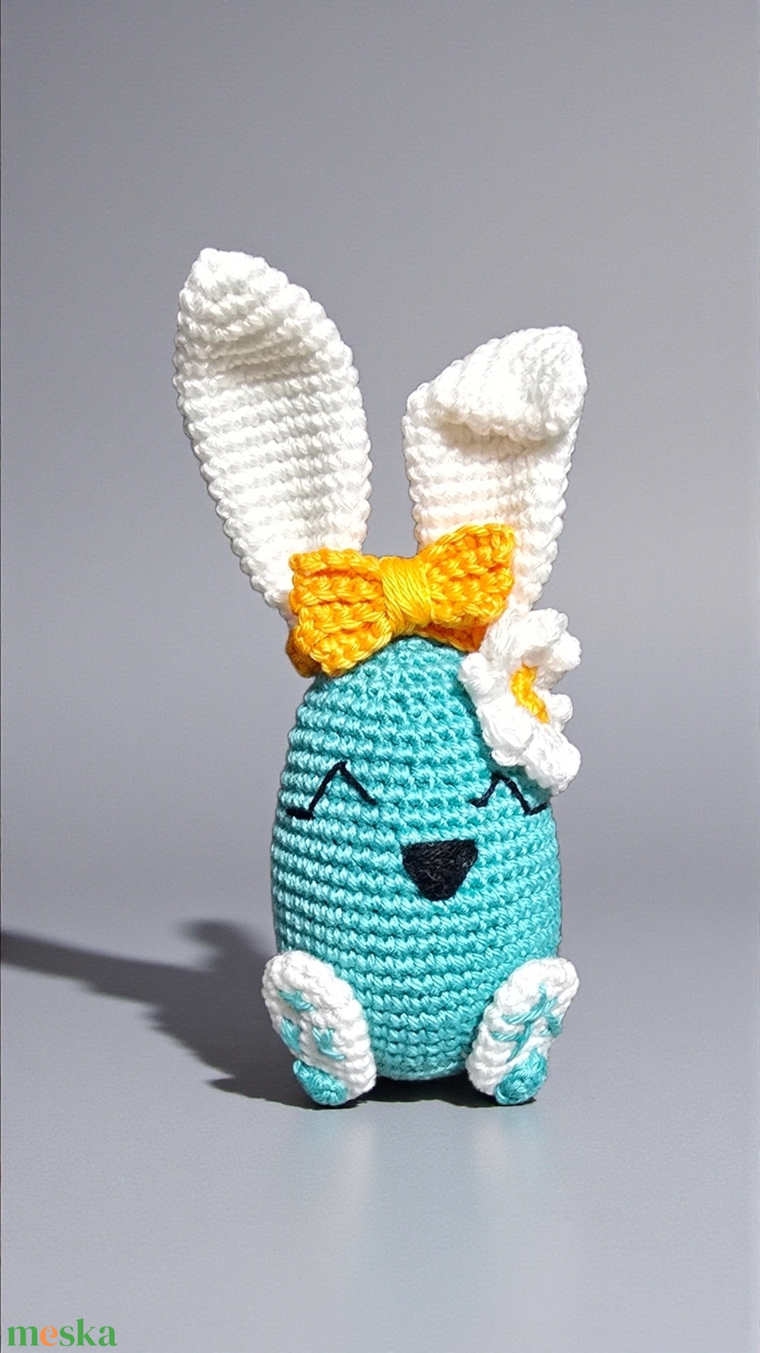 Horgolt amigurumi tojás Nyuszi  - otthon & életmód - dekoráció - húsvéti asztaldíszek - Meska.hu