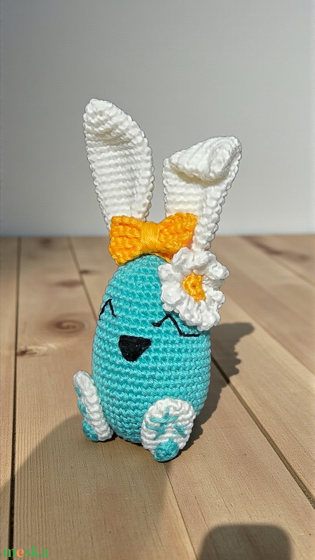Horgolt amigurumi tojás Nyuszi  - otthon & életmód - dekoráció - húsvéti asztaldíszek - Meska.hu