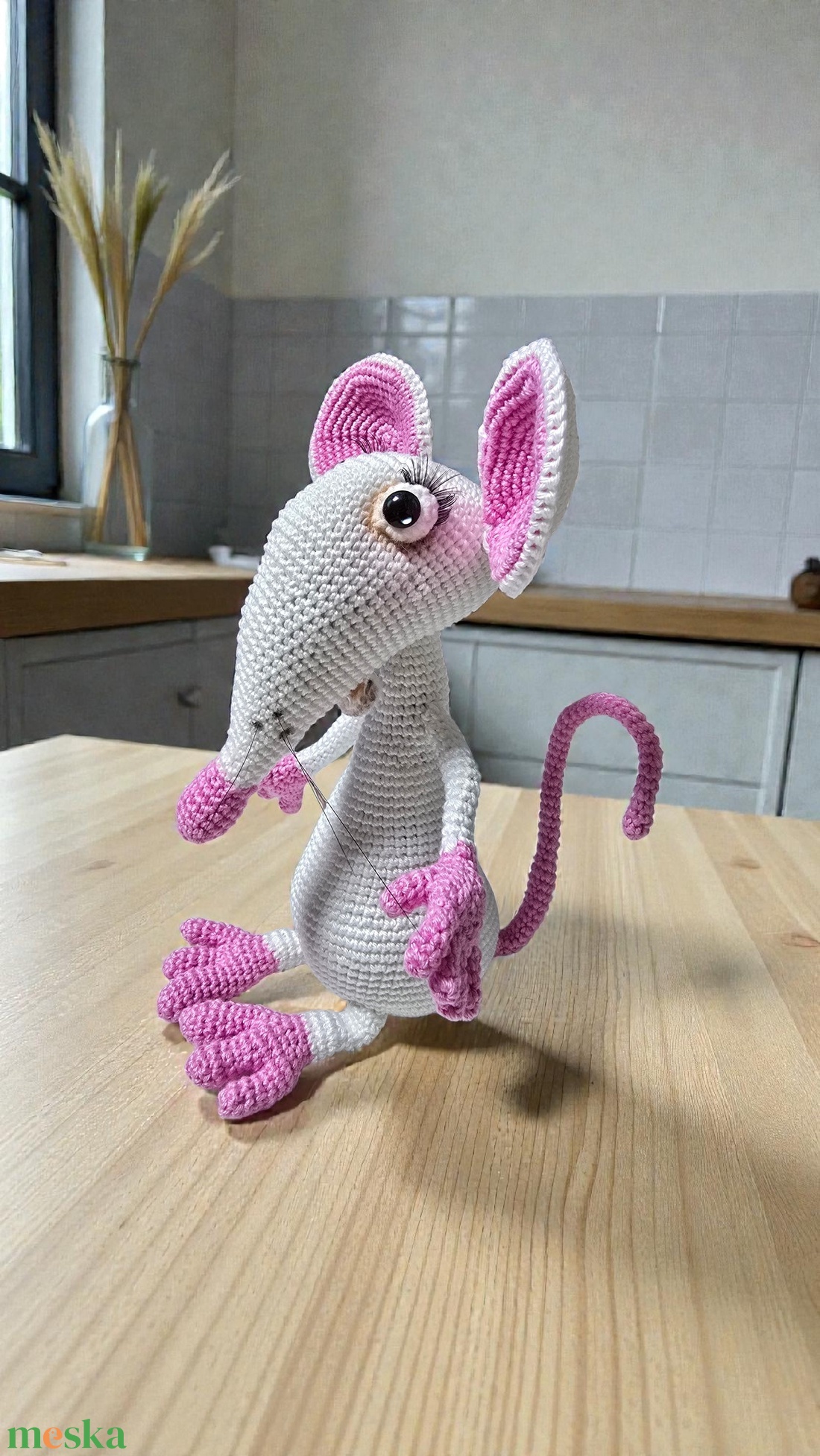 Amigurumi horgolt Patkány  - játék & sport - plüssállat & játékfigura - egér - Meska.hu