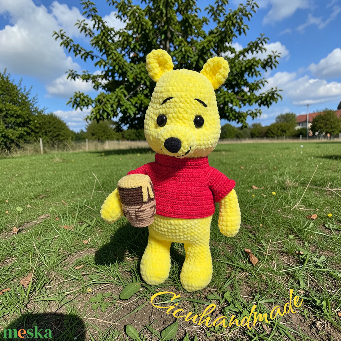 Micimackó  - játék & sport - plüssállat & játékfigura - maci - Meska.hu