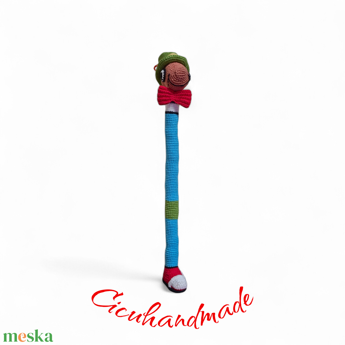 Egon a kalapos kukac a Tesz-Vesz város lakója  - játék & sport - plüssállat & játékfigura - plüss mesefigurák - Meska.hu