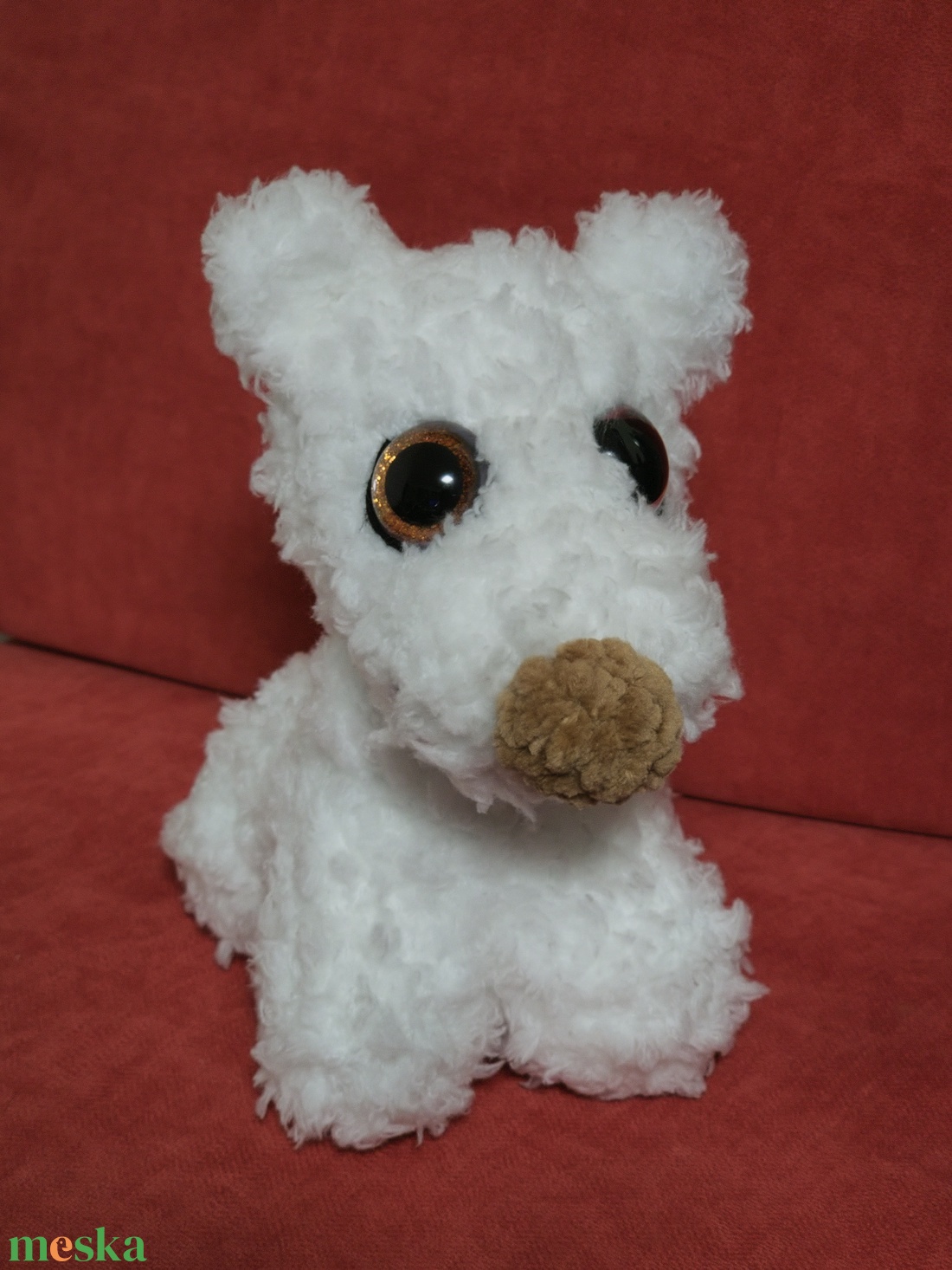 Amigurumi horgolt kutya - játék & sport - plüssállat & játékfigura - kutya - Meska.hu