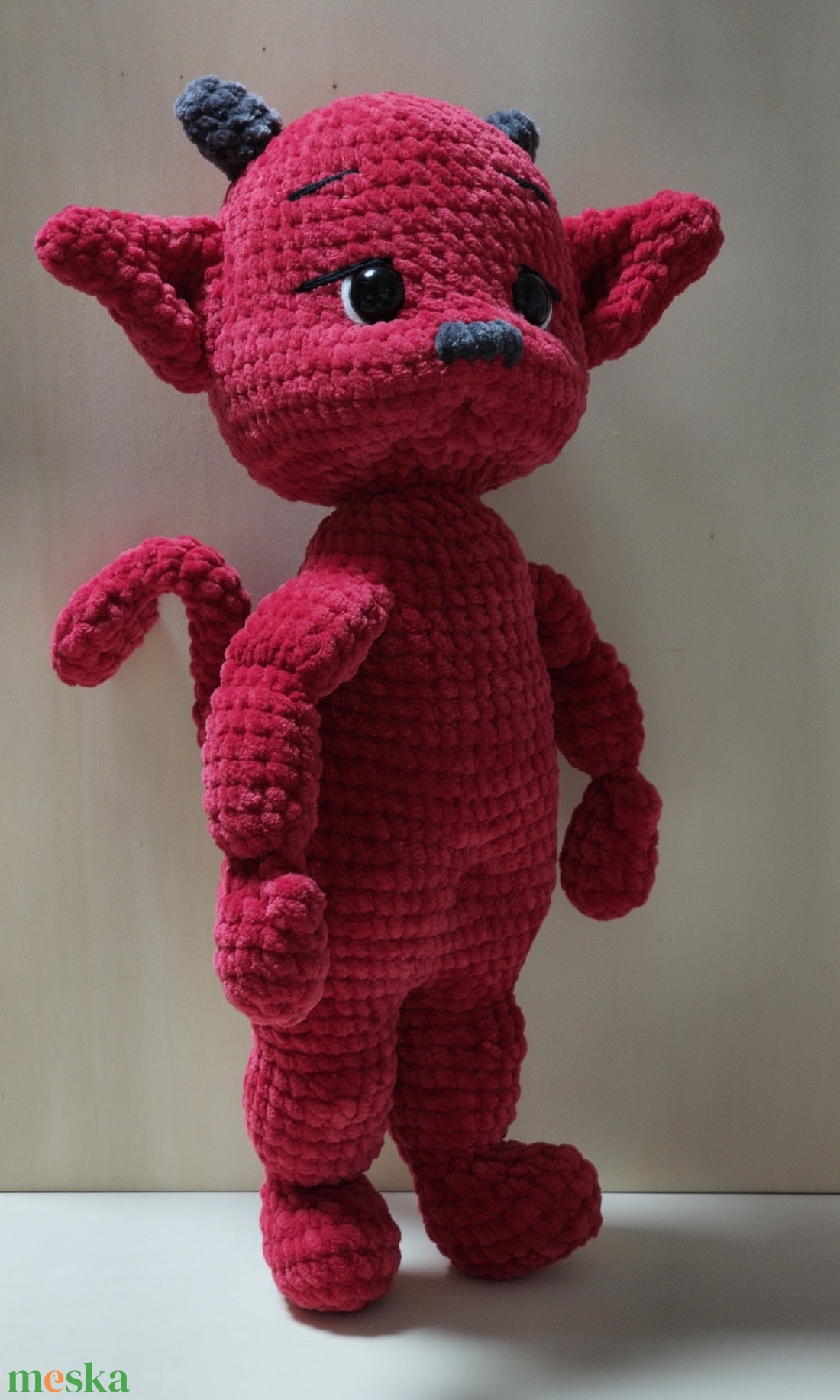 Amigurumi horgolt Baby Ördög  - játék & sport - plüssállat & játékfigura - más figura - Meska.hu