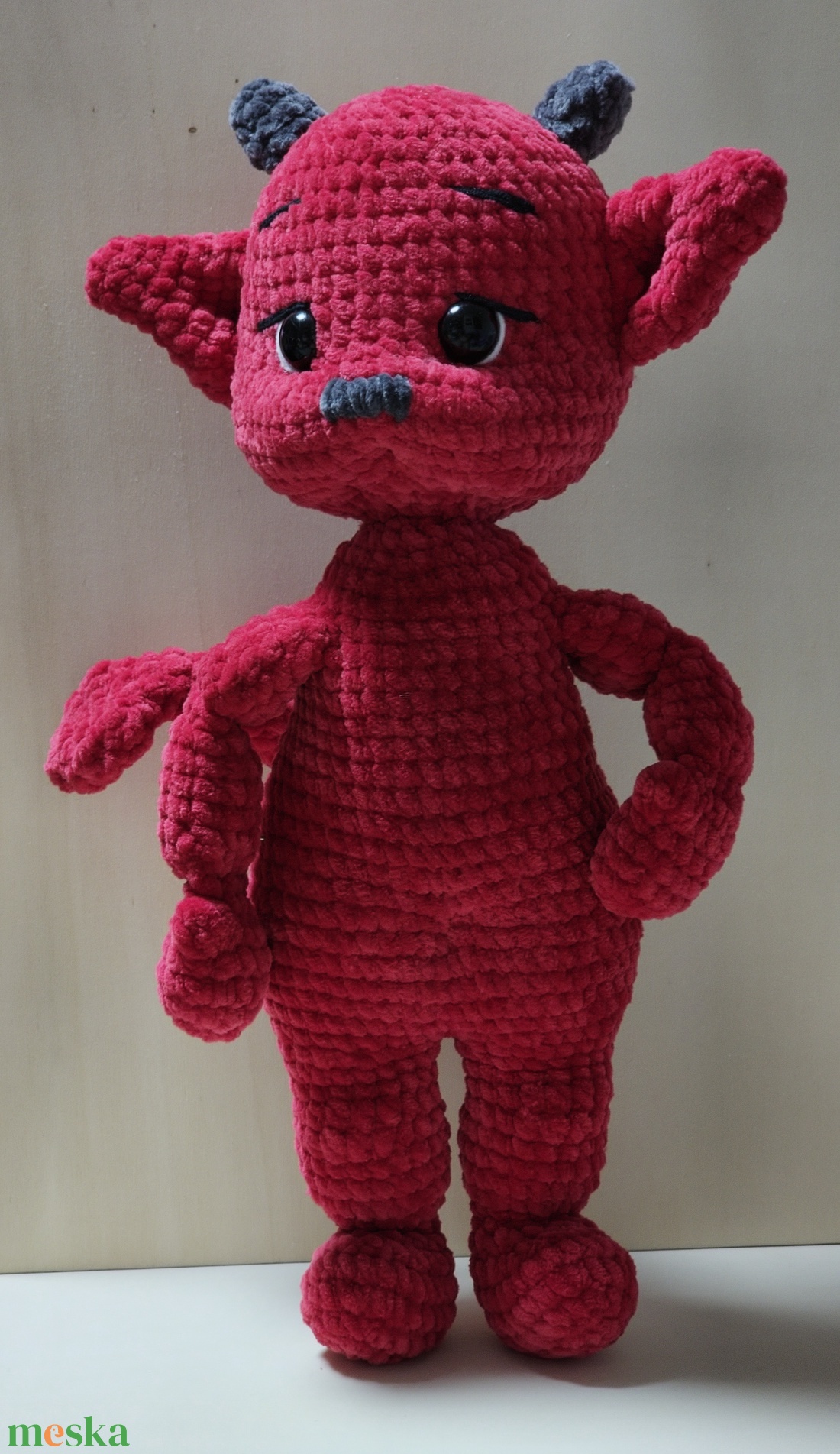 Amigurumi horgolt Baby Ördög  - játék & sport - plüssállat & játékfigura - más figura - Meska.hu