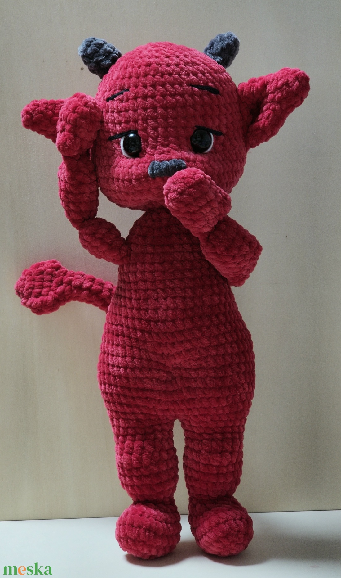 Amigurumi horgolt Baby Ördög  - játék & sport - plüssállat & játékfigura - más figura - Meska.hu