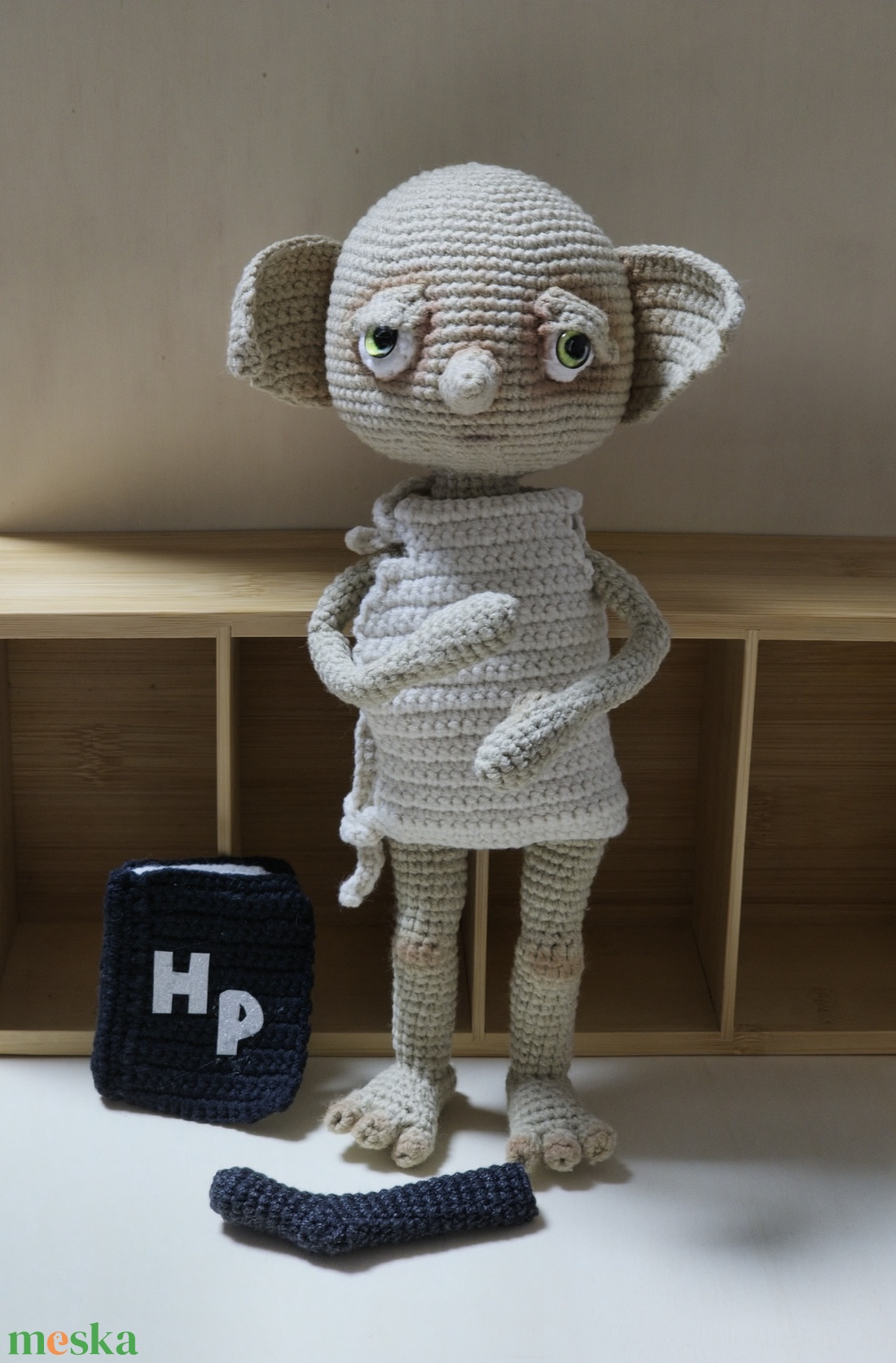 Horgolt Dobby a házimanó  - játék & sport - plüssállat & játékfigura - manócska - Meska.hu