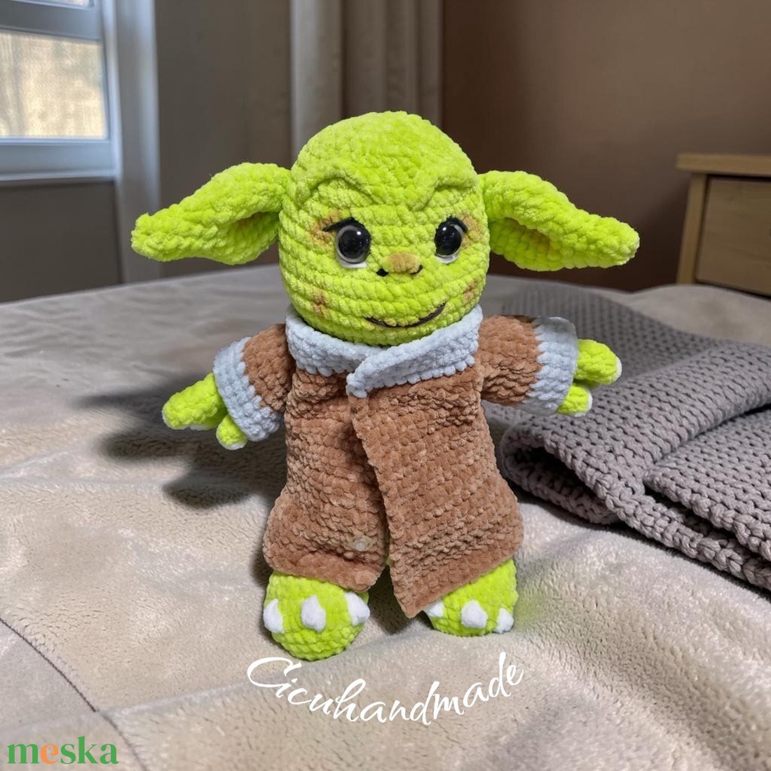 Amigurumi pihe-puha GROGU  - játék & sport - plüssállat & játékfigura - más figura - Meska.hu